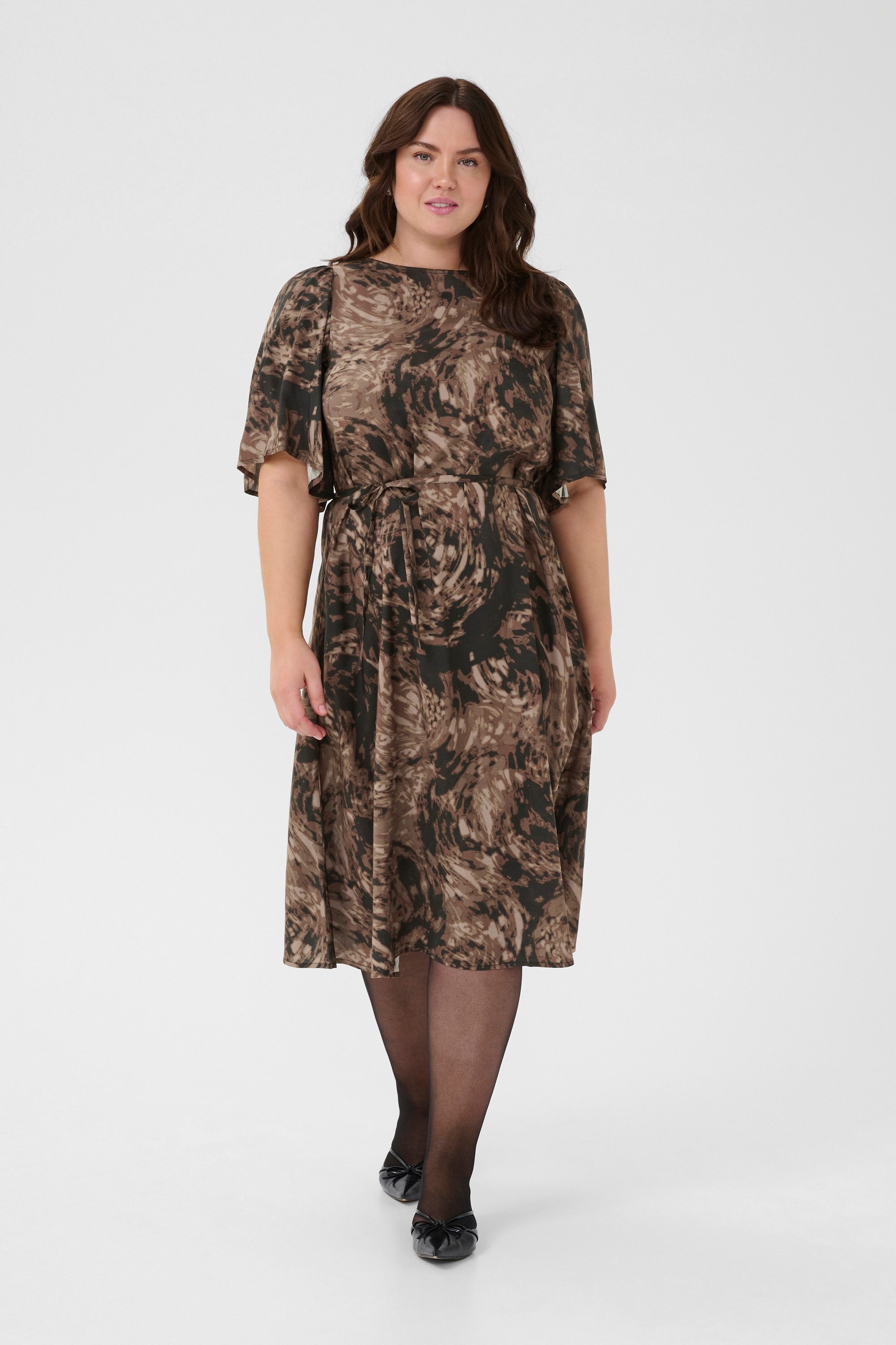 KAFFE Curve Blusenkleid Kleid KCjamia Große Größen