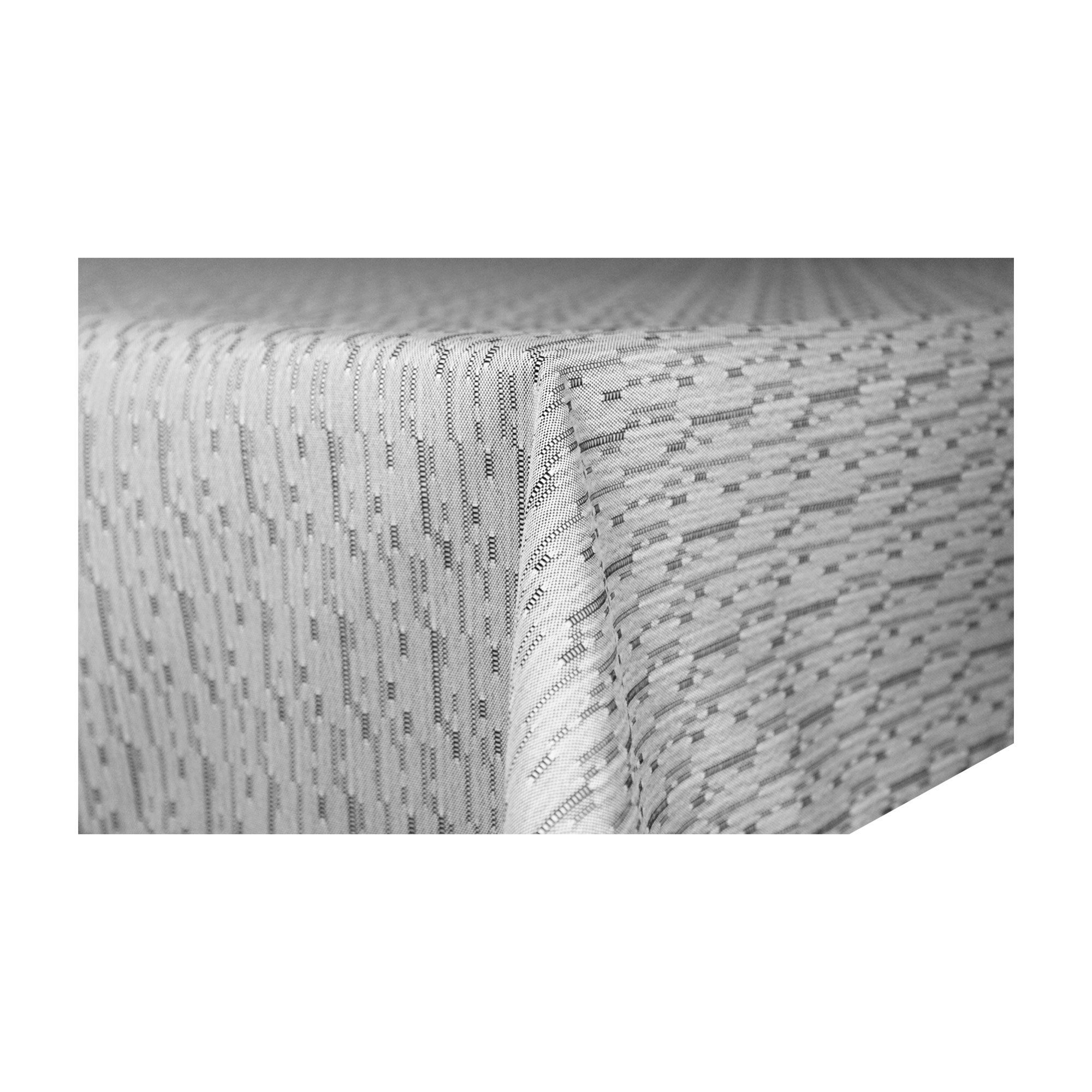 Haus und Deko Tischdecke Tischdecke Outdoor 90x90 cm Jacquard wetterfest (1 günstig online kaufen