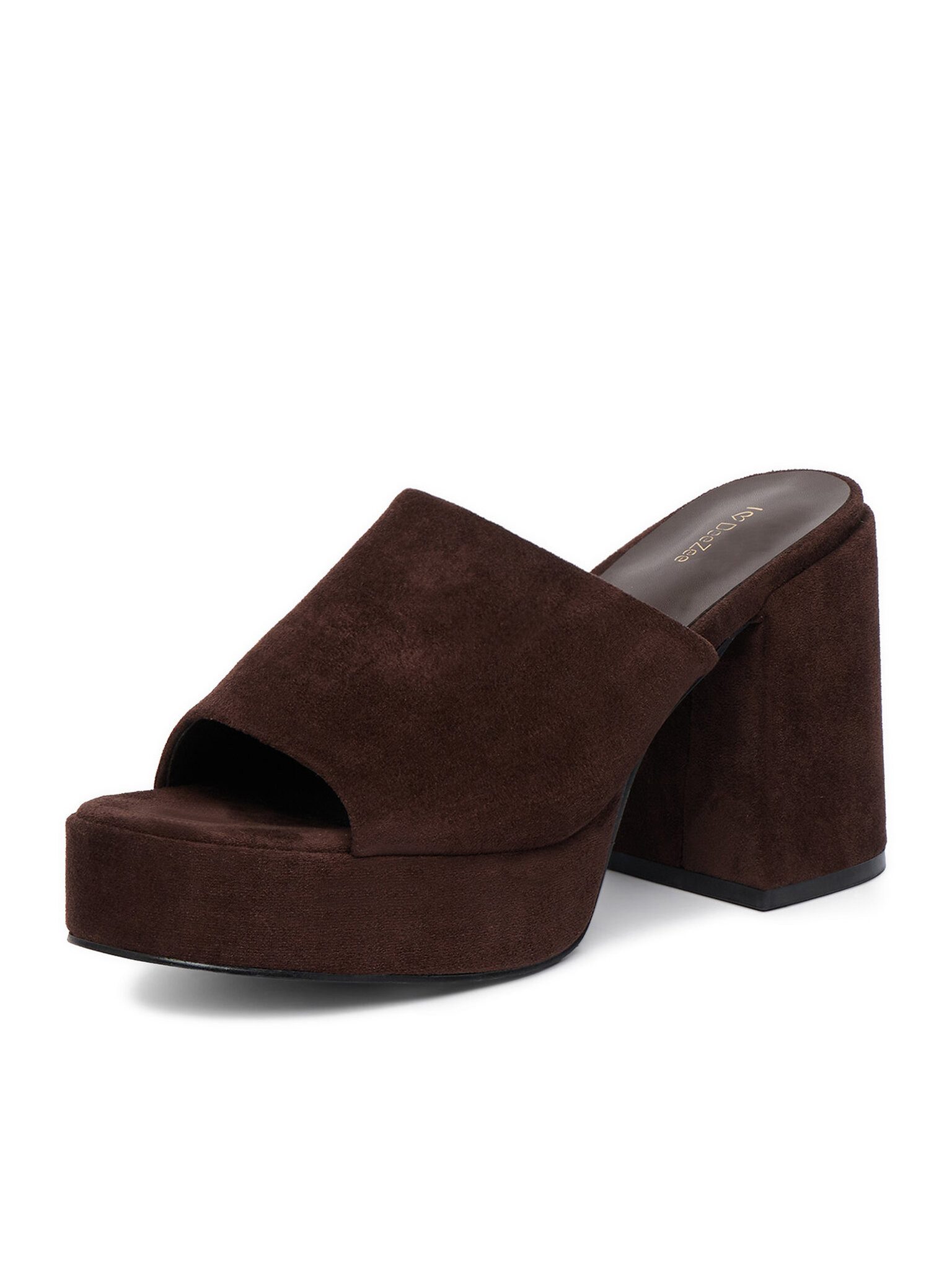 DeeZee Deezee Frauen-Flip-Flops Brown DeeZee-CEO-HY7562-10 Brown Badepantolette