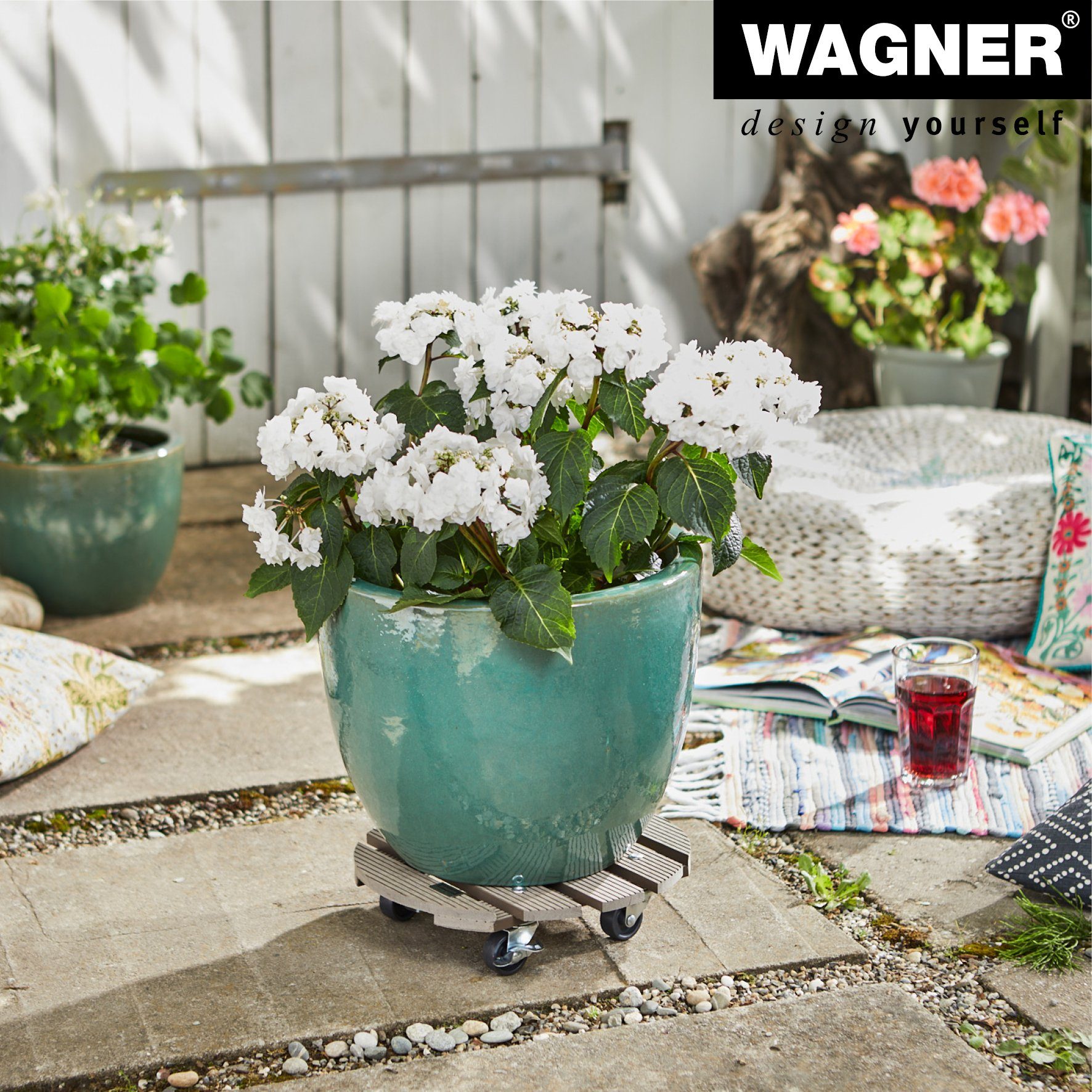WAGNER design yourself Pflanzenroller WPC in günstig online kaufen
