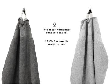 Betz Handtuch Set 10-TLG. Handtuch - Set Premium Farbe Anthrazit & Silbergrau, 100 % Baumwolle, (10-tlg)