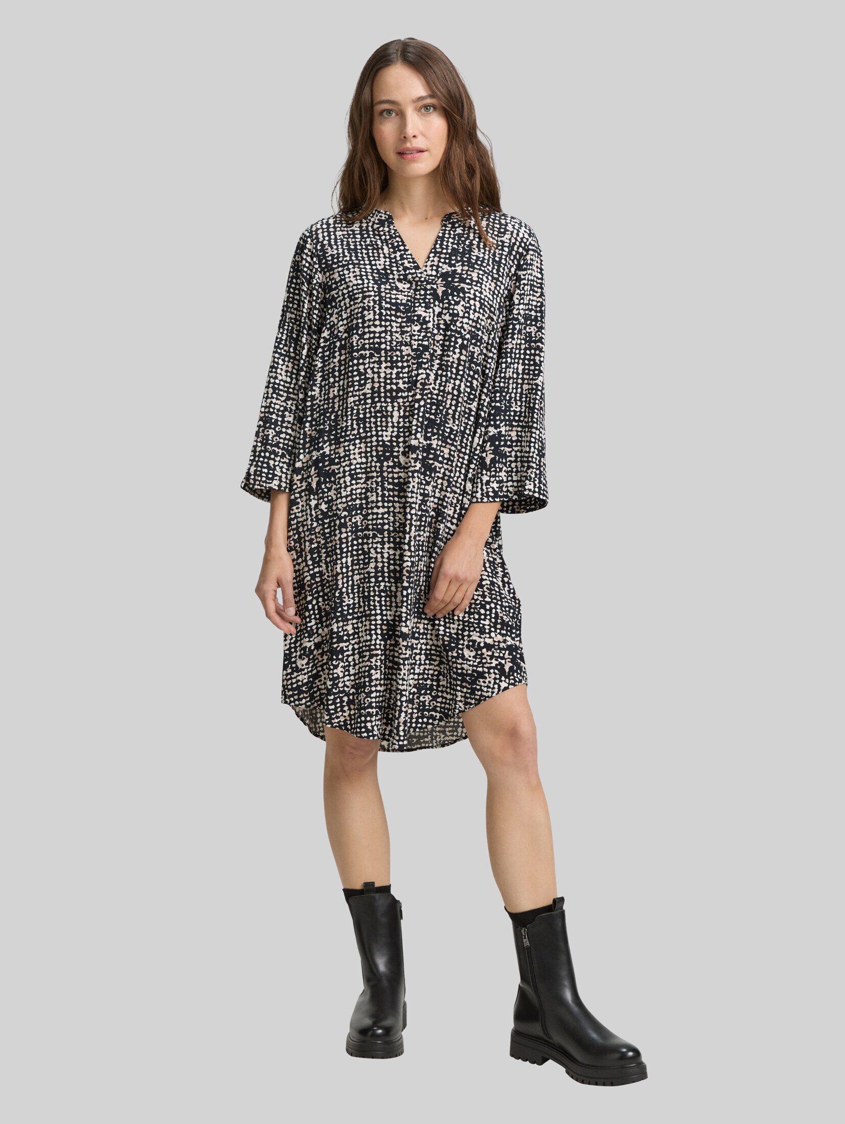 TOM TAILOR Jerseykleid Kleider & Jumpsuits Kleid mit Muster
