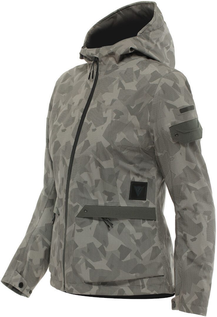 Dainese Motorradjacke Centrale Absoluteshell Pro Camo wasserdichte Damen Motorrad Textiljac herausnehmbares Innenfutter,wasserdicht