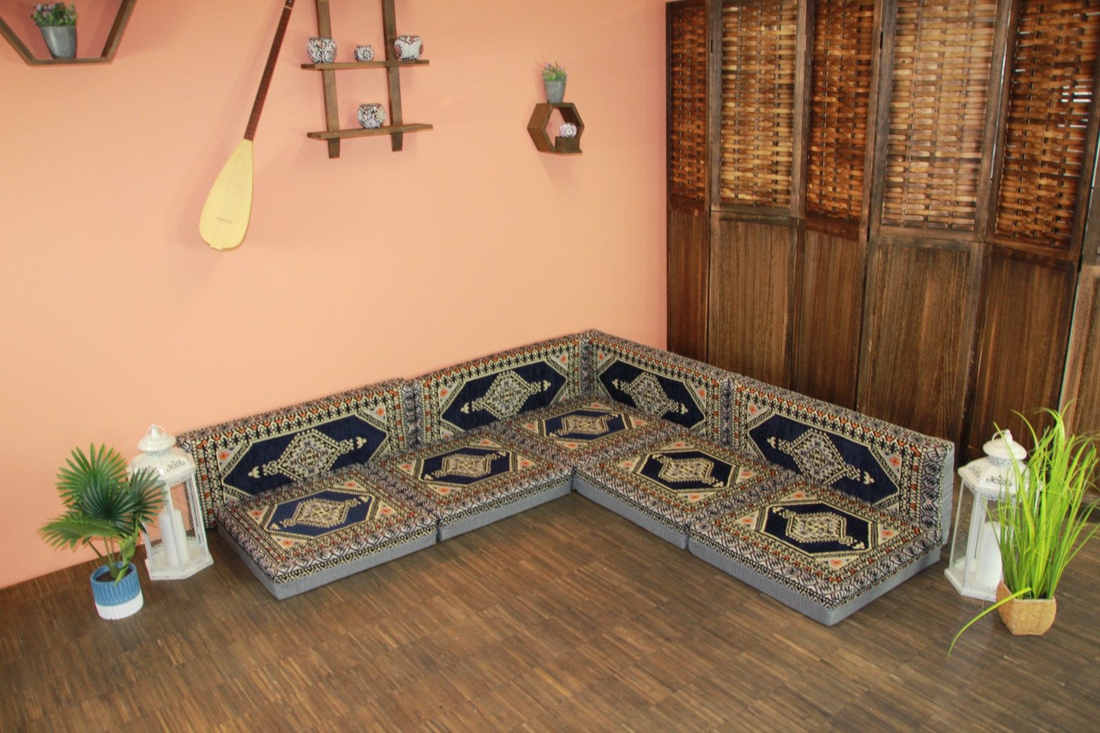 CaddeBuy Sofa Terrassen-Palettensofa, Bodensitzkissen, Orientalisches Sofa, günstig online kaufen