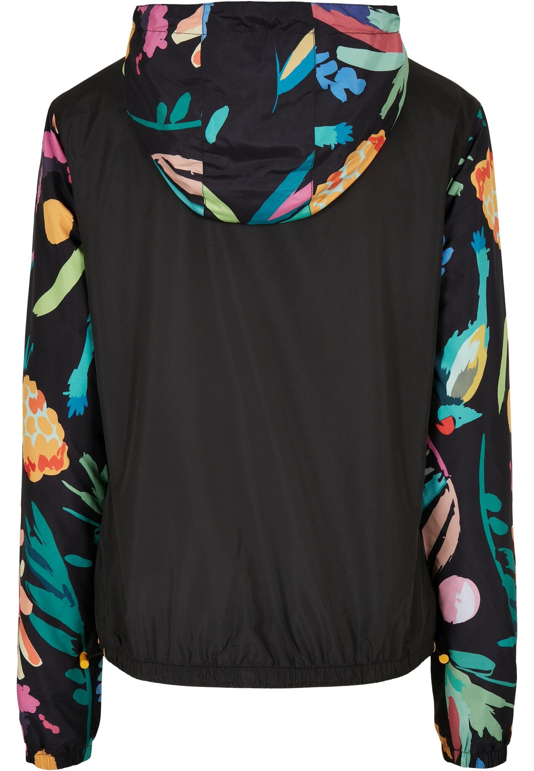 URBAN CLASSICS Allwetterjacke Urban Classics Damen Ladies Mixed Pull Over J günstig online kaufen