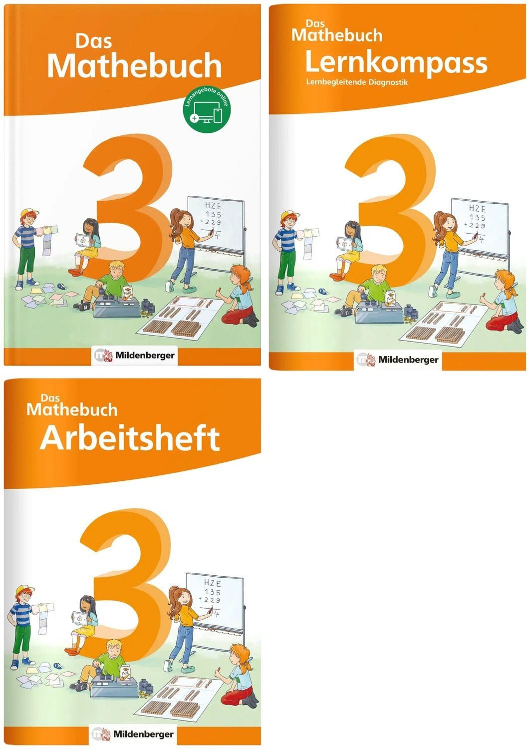 Paket – Das Mathebuch 3 Neubearbeitung / Anja Finke, Cathrin Höfling, Ulrike Hufschmidt, Myriam Kolbe, Jennifer Postupa