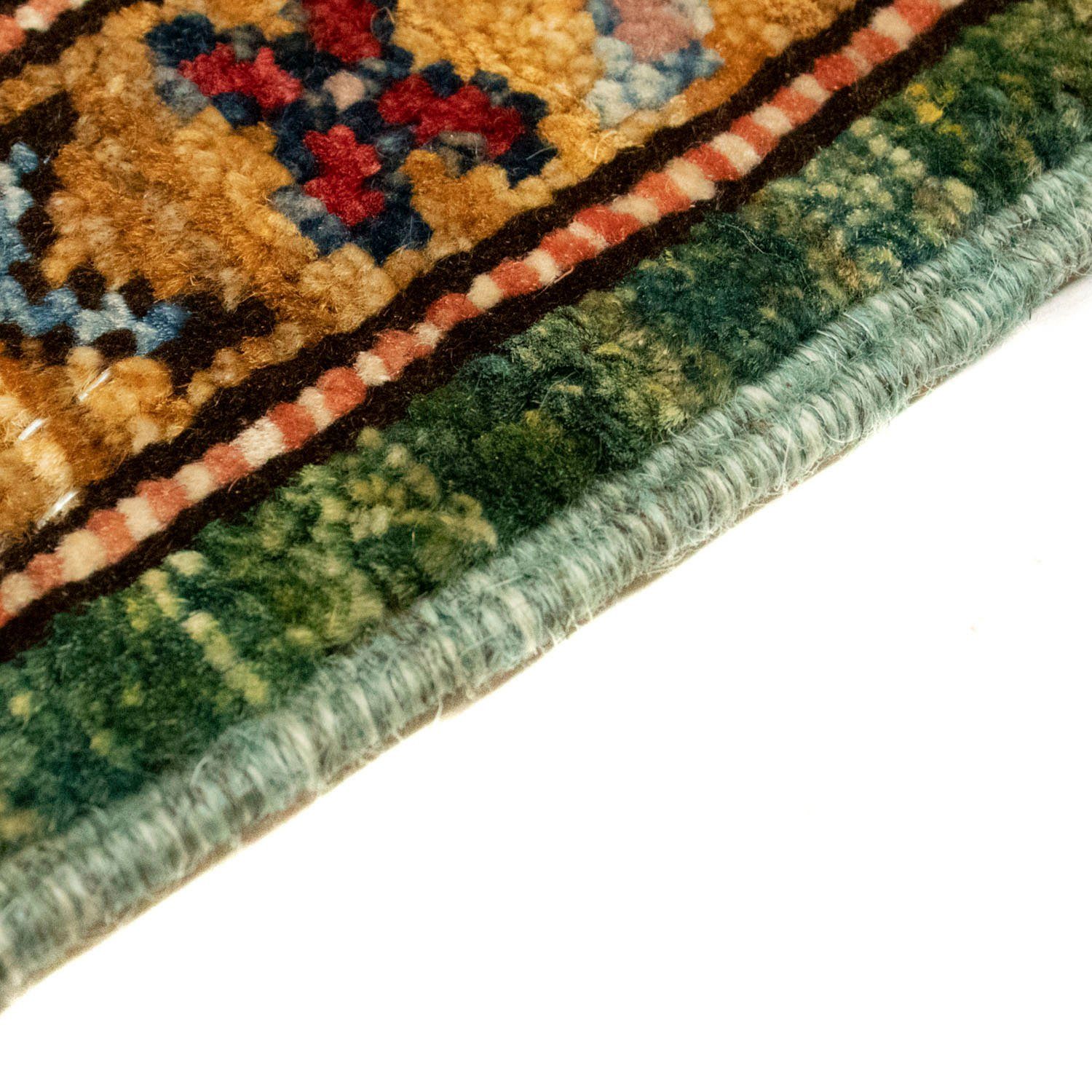 Orientteppich Ziegler rechteckig, cm 6 x 157 95 Höhe: Handgeknüpft, Zertifikat mit grün, - Wohnzimmer, Einzelstück mm, - - Kazak morgenland