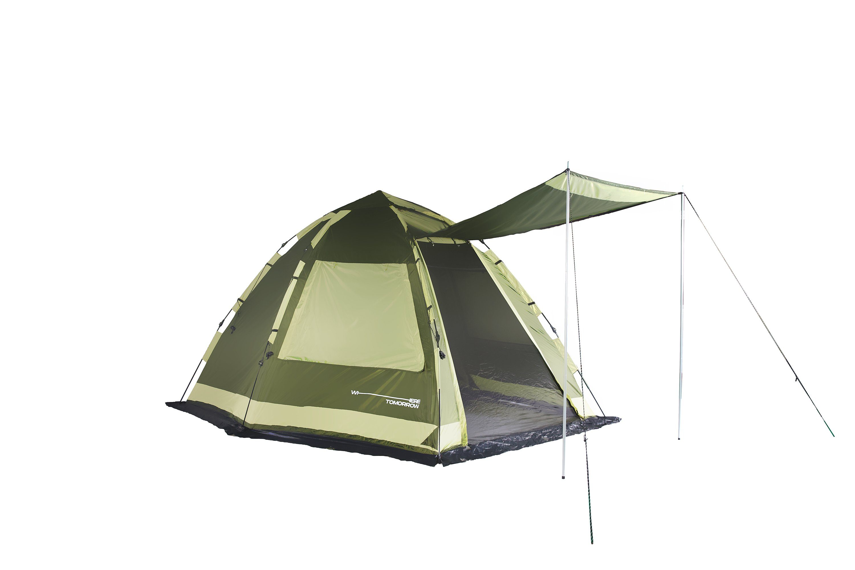 Lumaland Gruppenzelt »Where Tomorrow Familienzelt 4-Personen Zelt mit  Sonnendach - 340x280x185 cm« online kaufen | OTTO