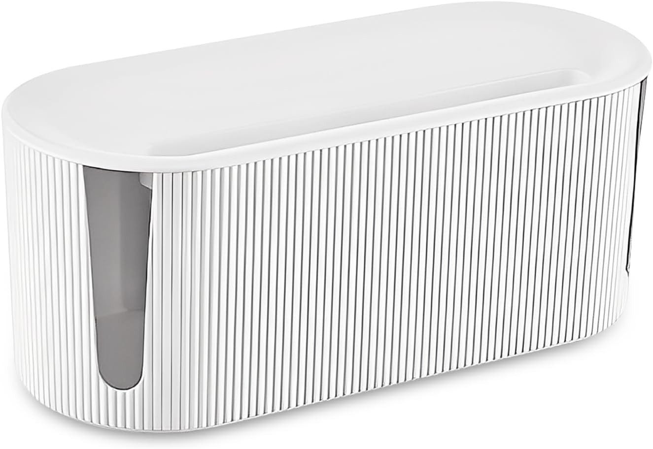 FELIXLEO Kabelbox Kabelbox Kabelmanagement mit Deckel 31 x 13,5 x 12,5 cm