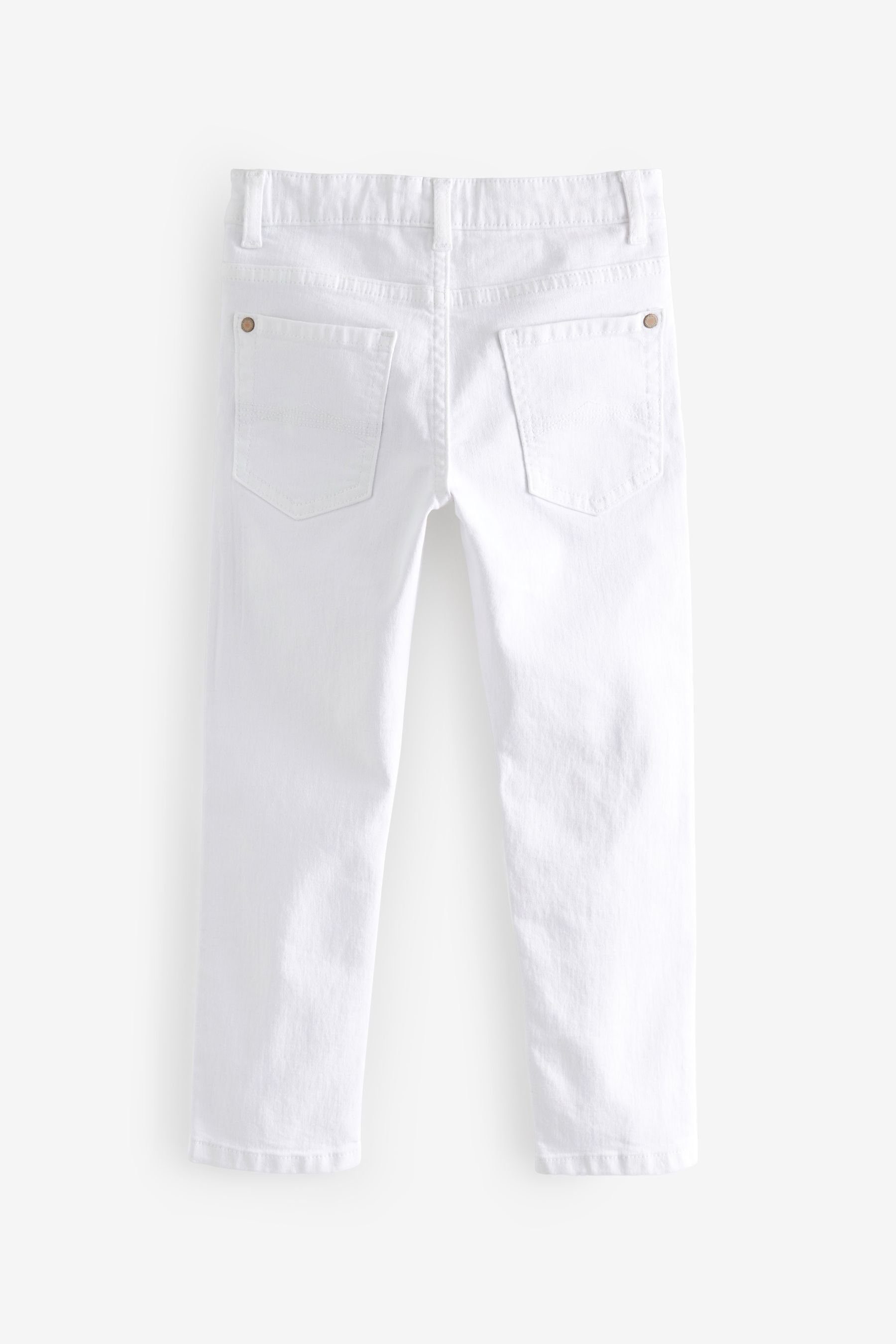 (1-tlg) Next Skinny-fit-Jeans White Denim Skinny-Fit-Jeans