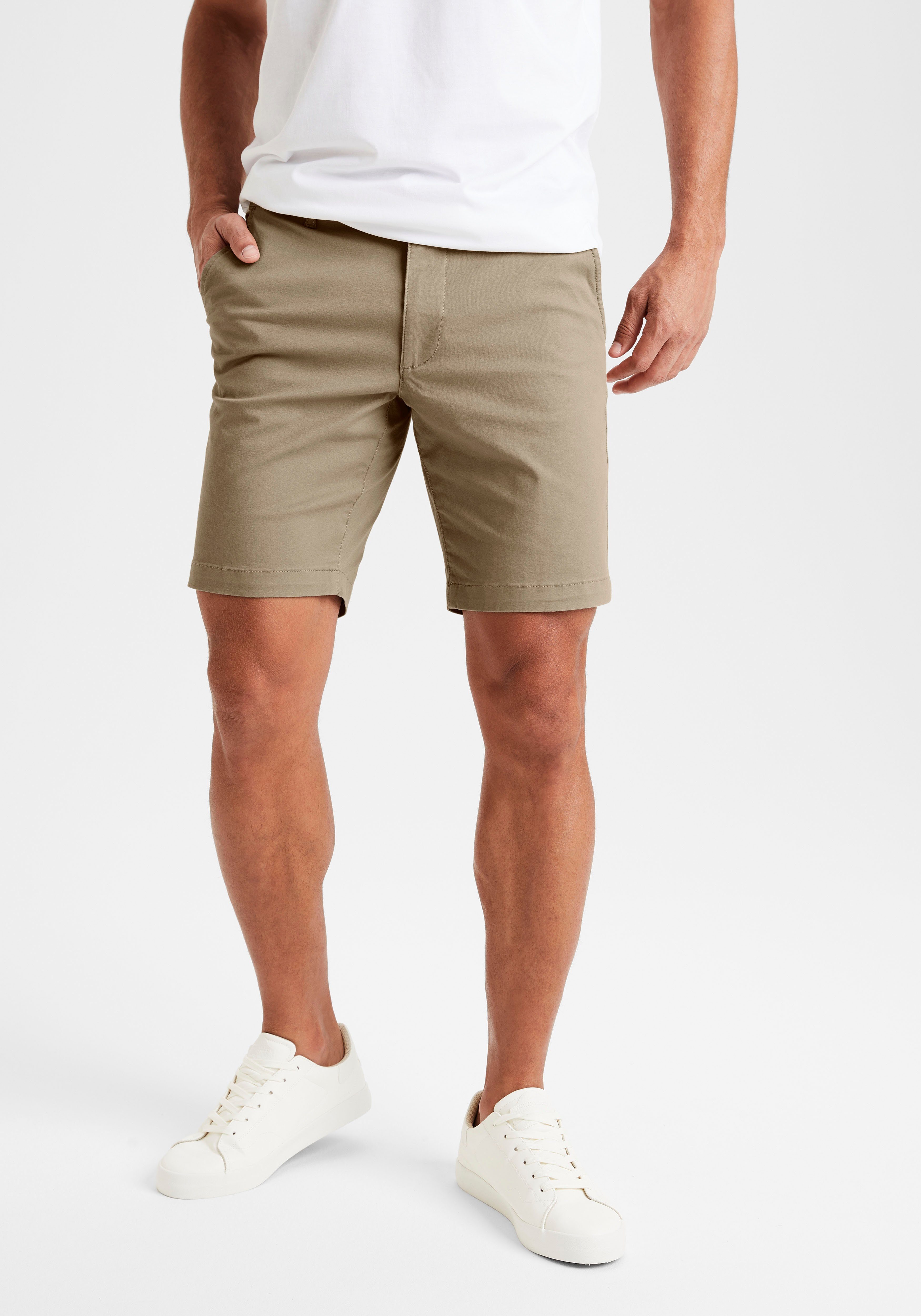 H.I.S Chinoshorts regular-fit Shorts aus elastischer Baumwoll-Qualität