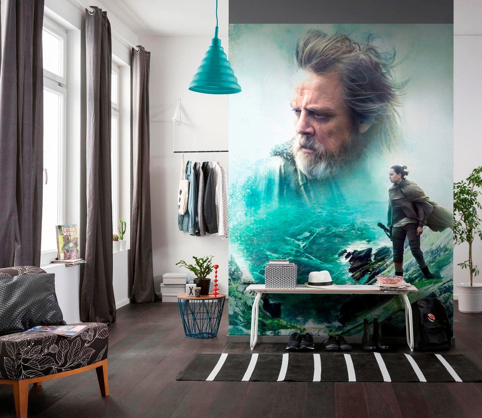 Komar Fototapete STAR WARS The Last Jedi - Größe 184 x 254 cm, glatt, bedruckt, Kinderzimmer