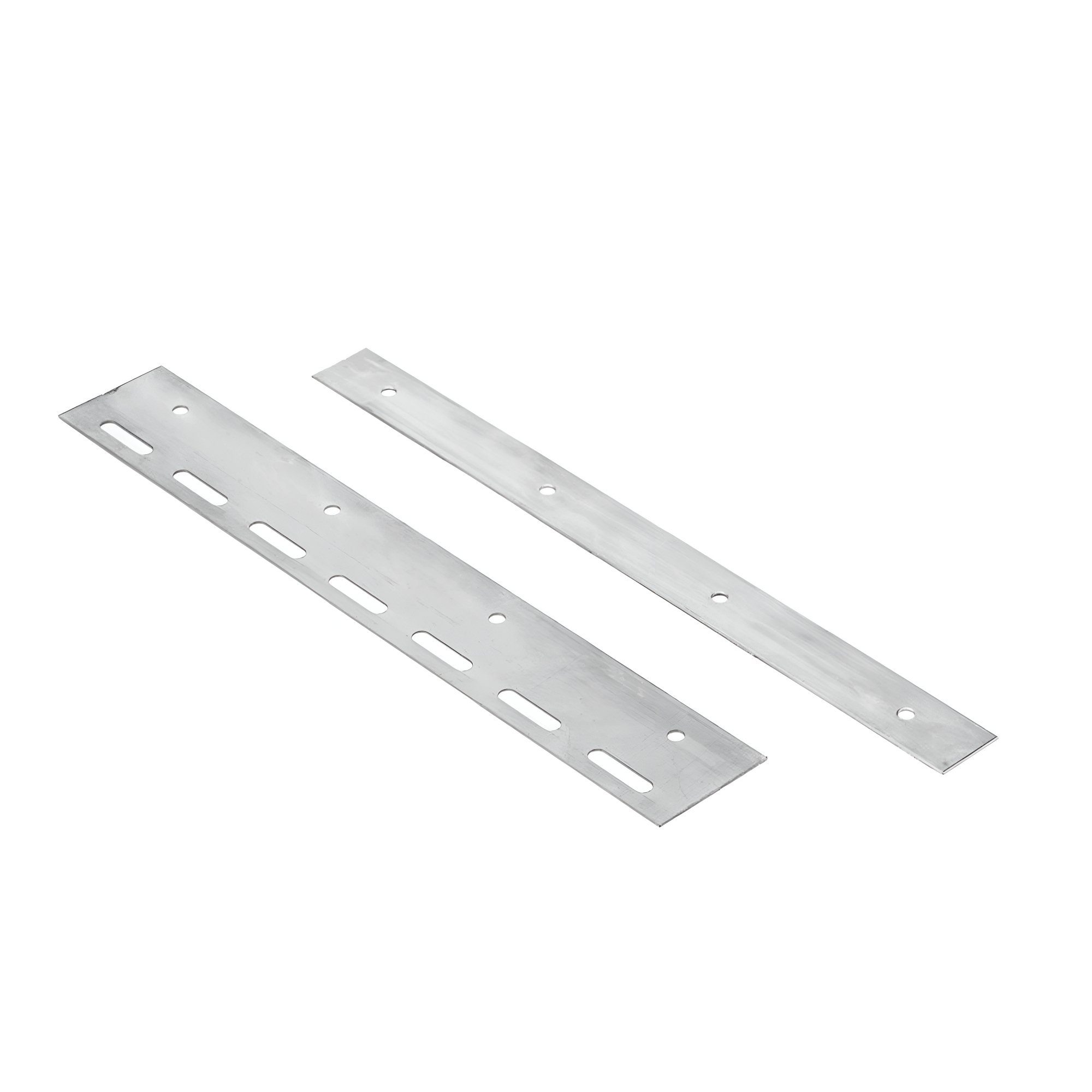 Lamellenvorhang Halteplatte aus Edelstahl 300mm, Streifenvorhänge PVC-SHOP7 für