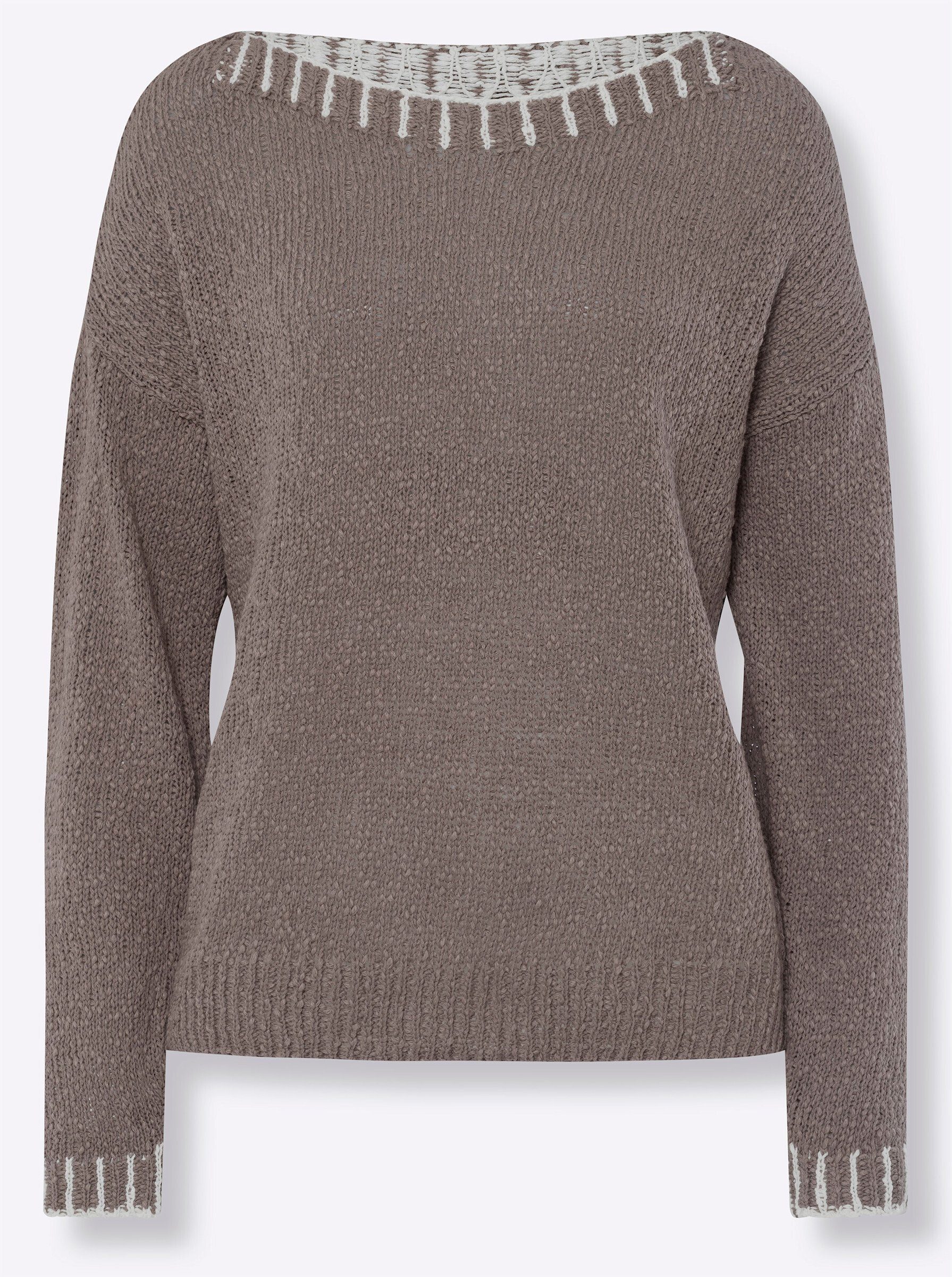 Strickpullover Pullover Langarm