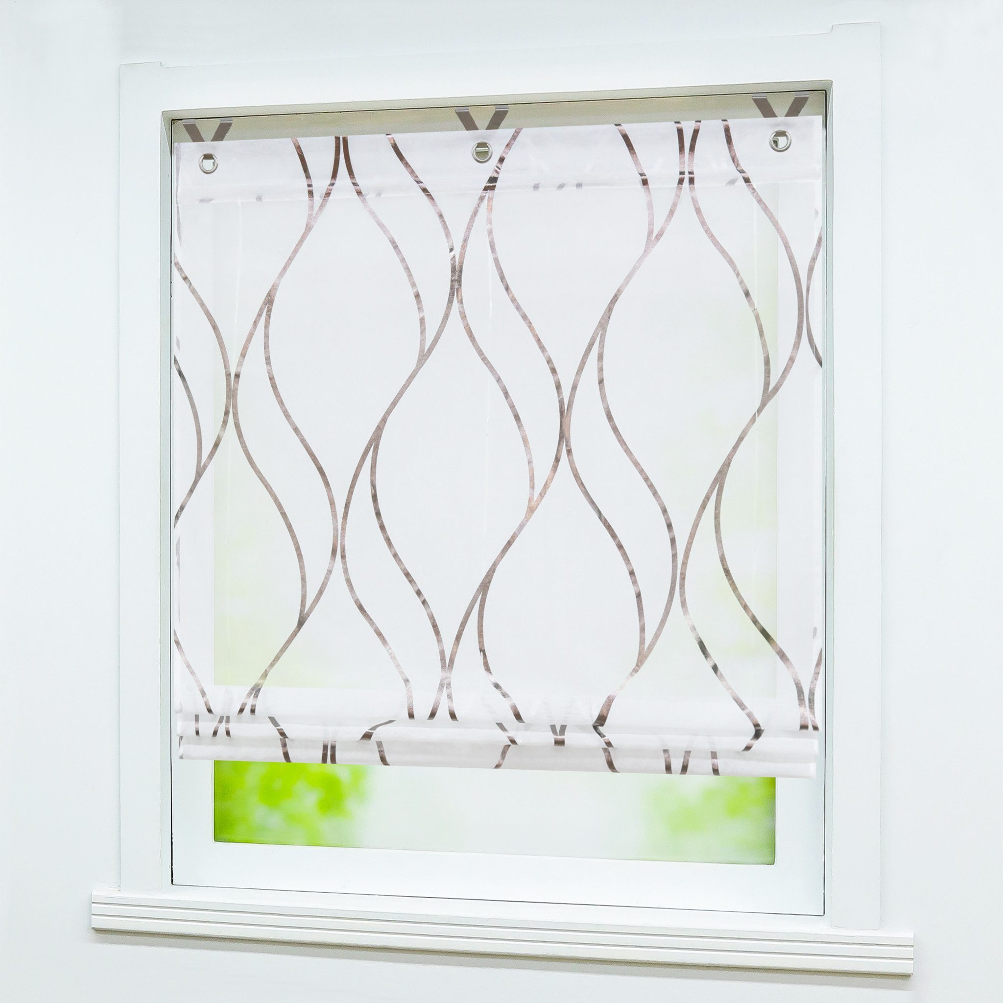 Joyswahl Raffrollo, mit Hakenaufhängung, freihängend, mit Foliendruck, ohne günstig online kaufen