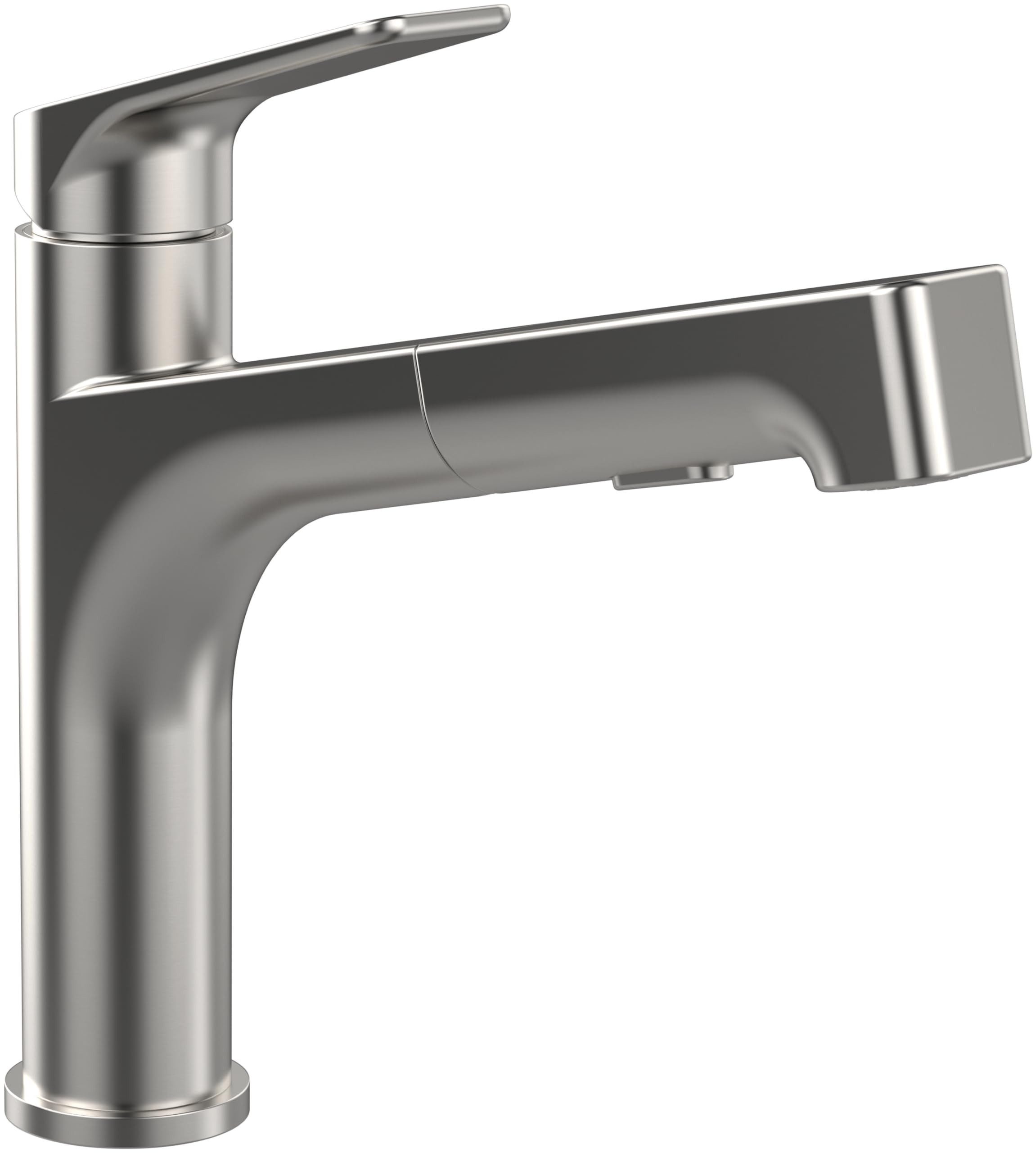 Villeroy & Boch Küchenarmatur Junis Sky Shower Hochwertige Edelstahl-Küchenarmatur mit ausziehbarer Brause