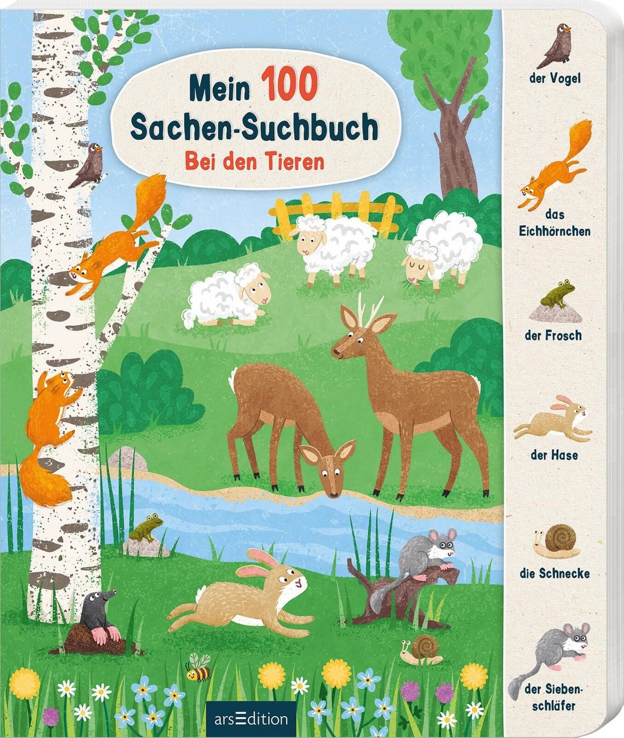 Mein 100 Sachen-Suchbuch – Bei den Tieren / diverse