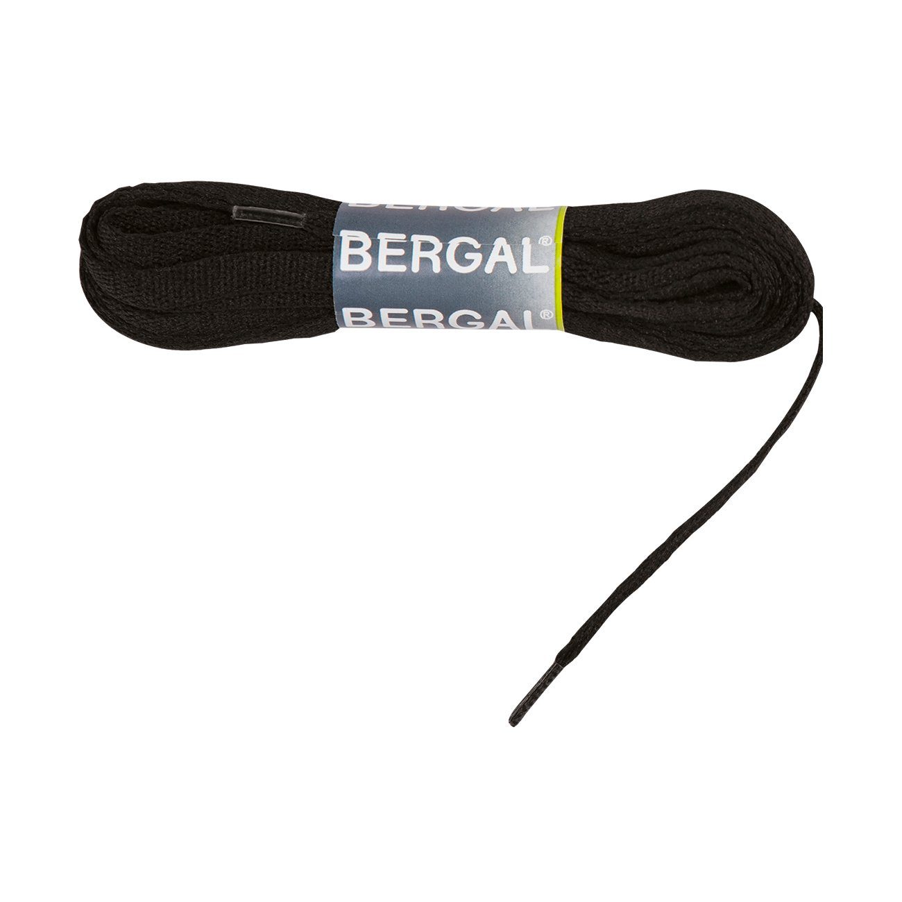 Bergal Schnürsenkel Schnürsenkel / Schuhbänder für Eislaufschuhe, Rollschuhe und Inlineskater Schwarz