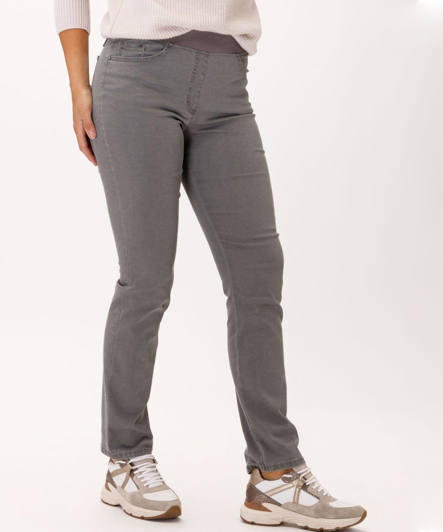 PAMINA Bequeme Jeans Style grau by RAPHAELA BRAX