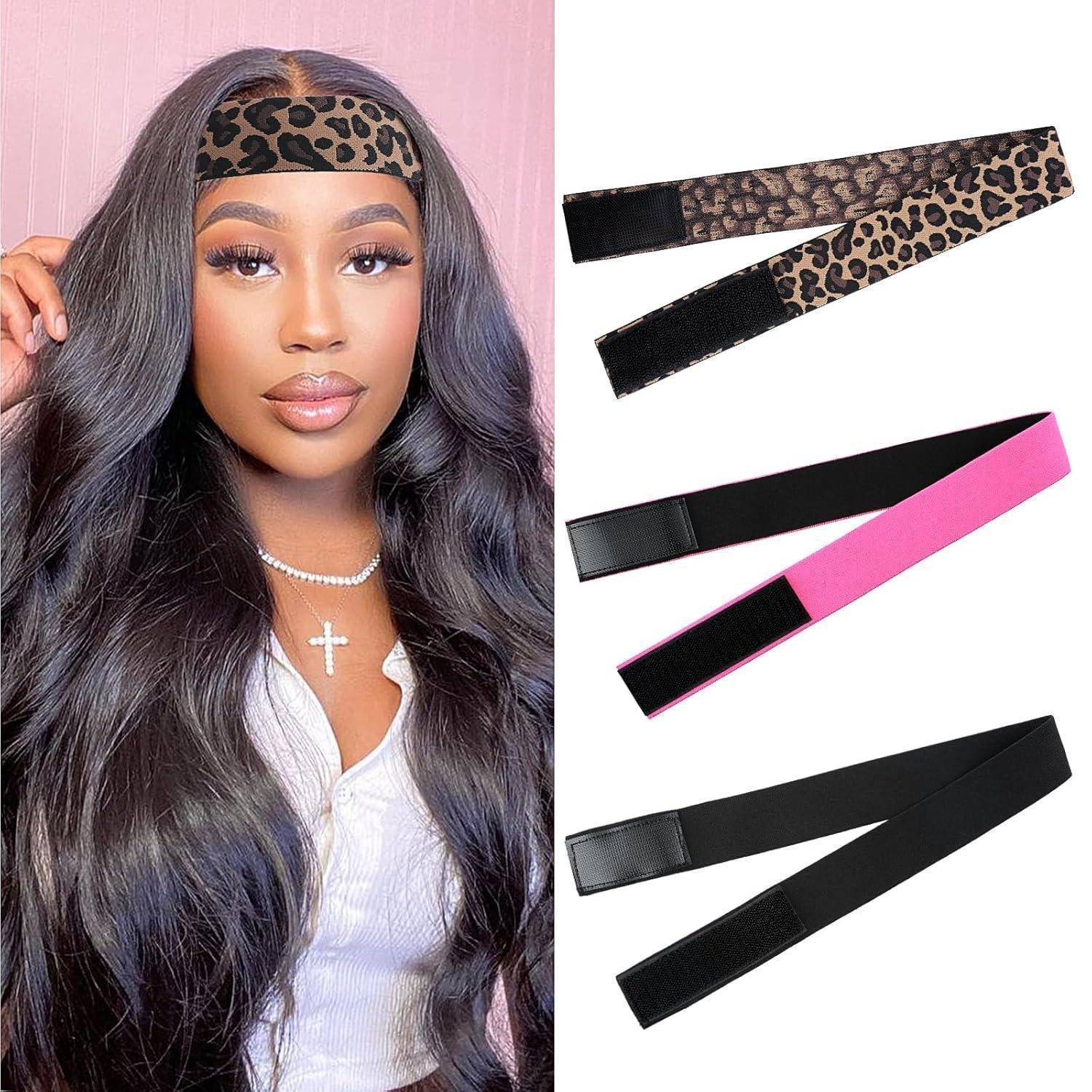 LuxusKollektion Haarband 3er Set Elastisches Band