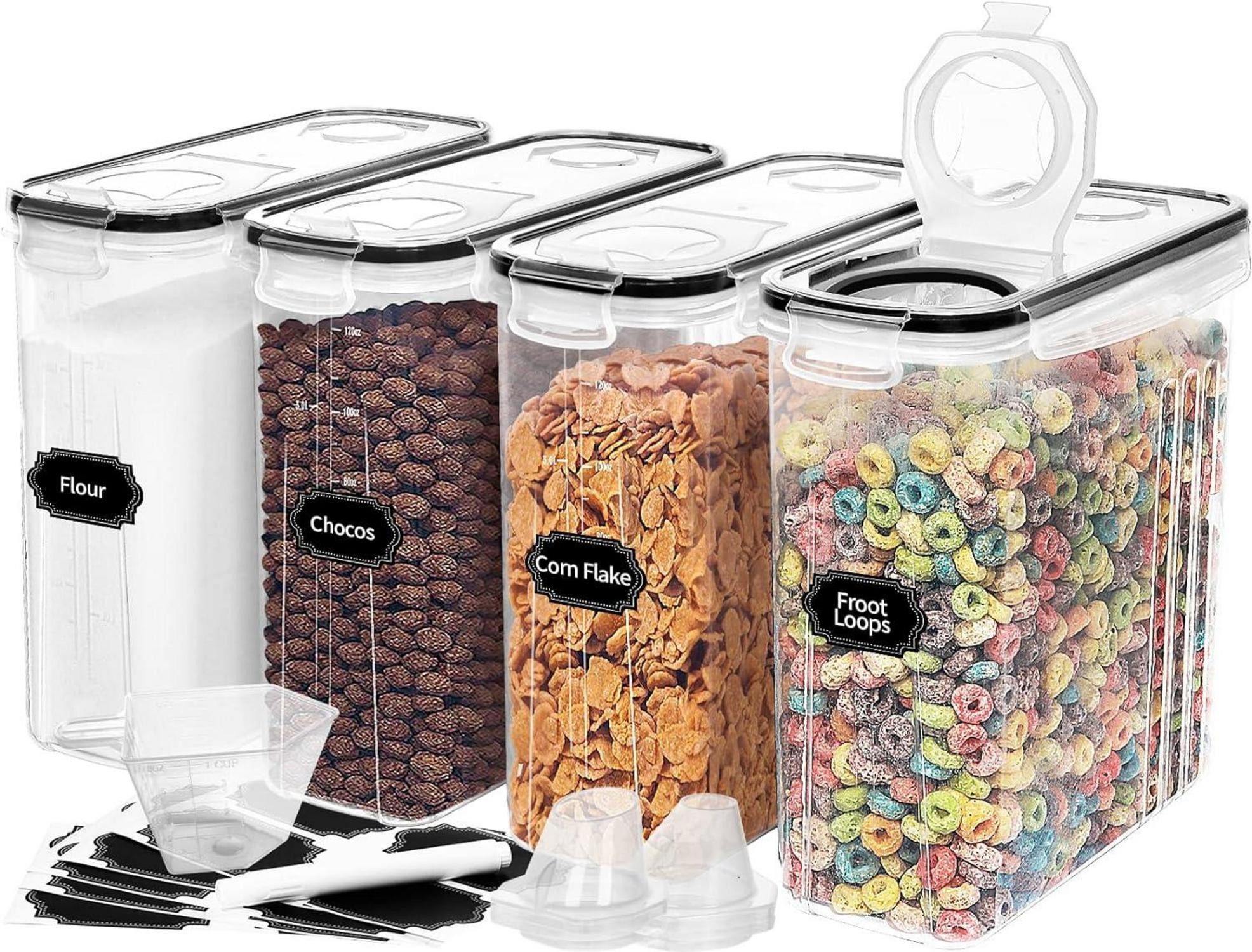 LuxusKollektion Aufbewahrungsdose 4L Vorratsdosen Set 4er günstig online kaufen