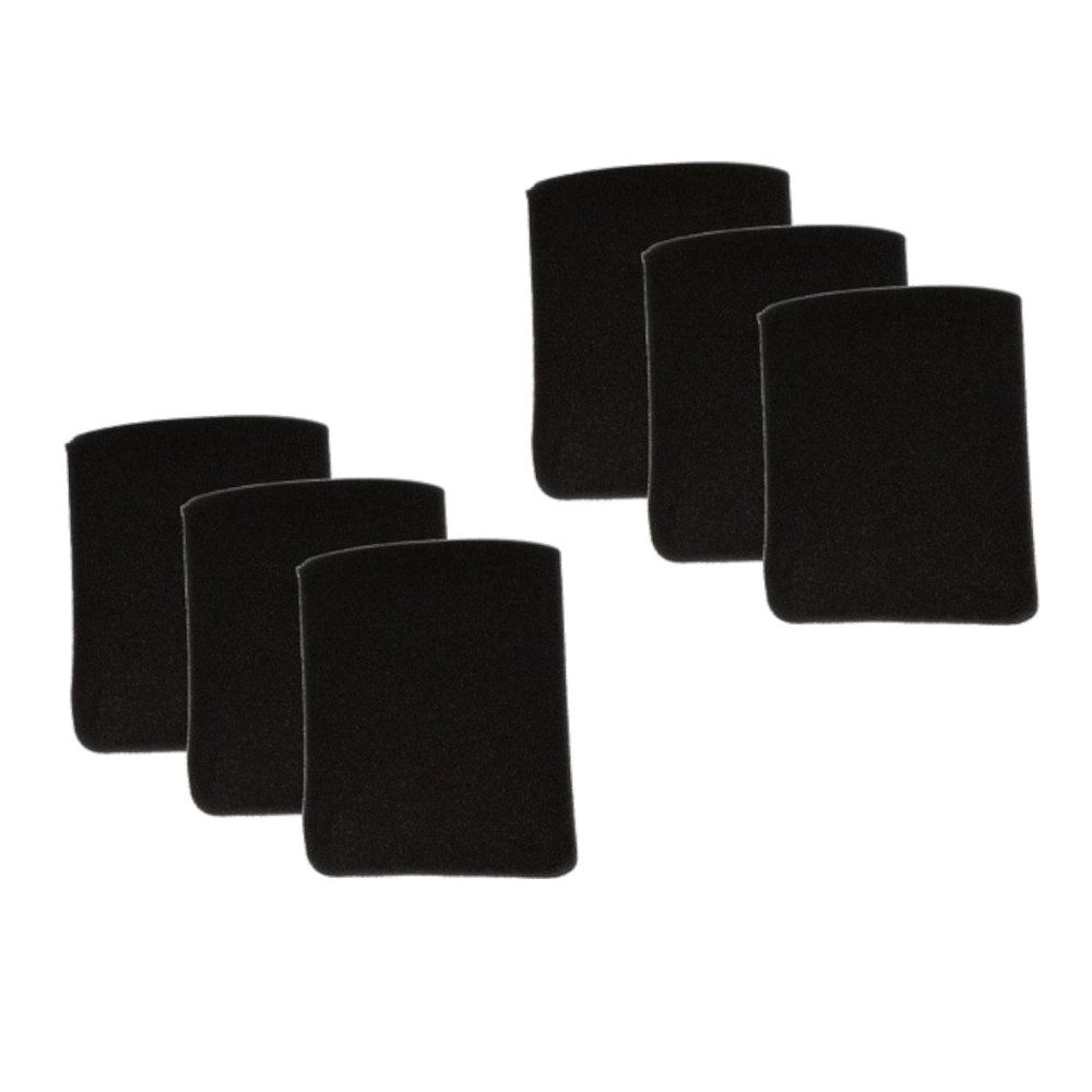 Trade-Shop Ersatzfilter 2x passend für Parkside PNTS Nass-/Trockensauger ersetzt 30250101, Zubehör für Parkside PNTS 1250, 1300, 1250/9, 1300 A1, 1300 B2, 1300 C3, Staubsaugerfilter / Material: Schaumstoff