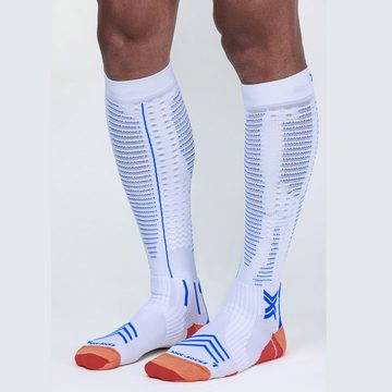 X-Socks Laufsocken Run Expert Effektor OTC white/orange/blue maximale Kompression