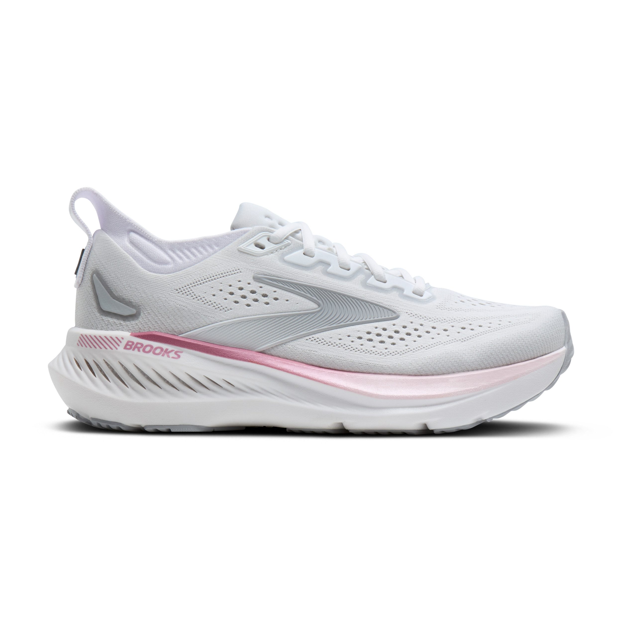 Brooks Glycerin GTS 23 - Damen Laufschuh - White/Harbor Mist/Metallic Laufschuh