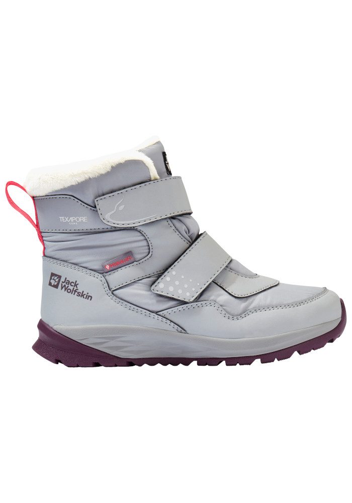 Jack Wolfskin POLAR BEAR-G TEXAPORE MID VC K Winterstiefel Kinder-Winterstiefel, wasserdicht, warm gefüttert
