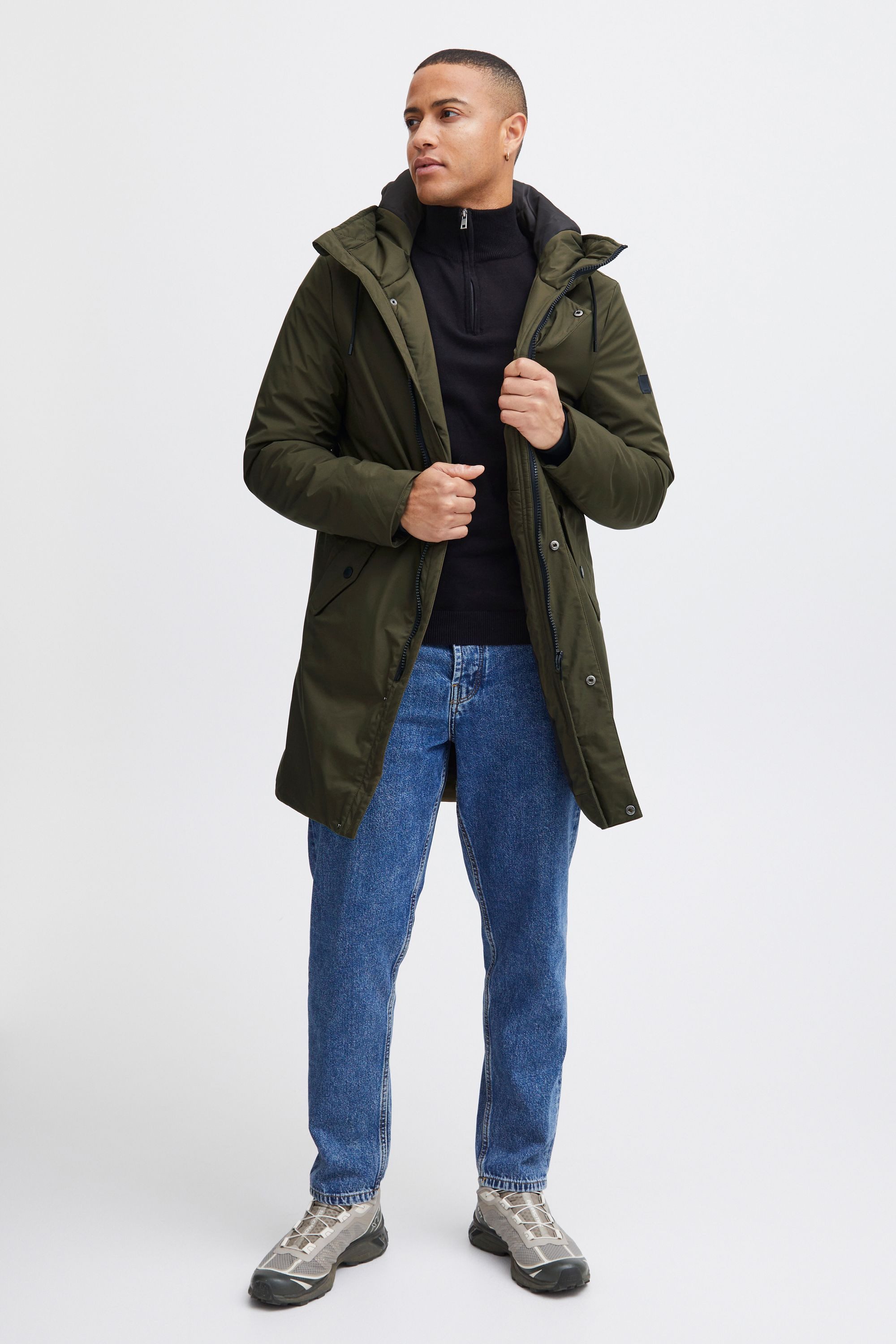 Indicode Parka IDFido Parka mit Kapuze günstig online kaufen