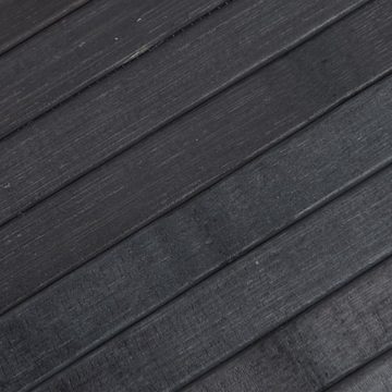 Teppich Teppich Rechteckig Grau 100x500 cm Bambus, vidaXL, Rechteckig