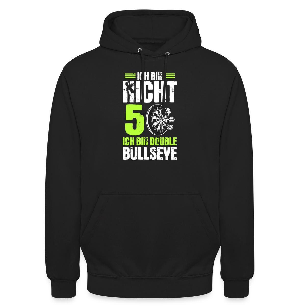 Hoodie 50. Geburtstag, Nicht 50 Double Bullseys Unisex Hoodie