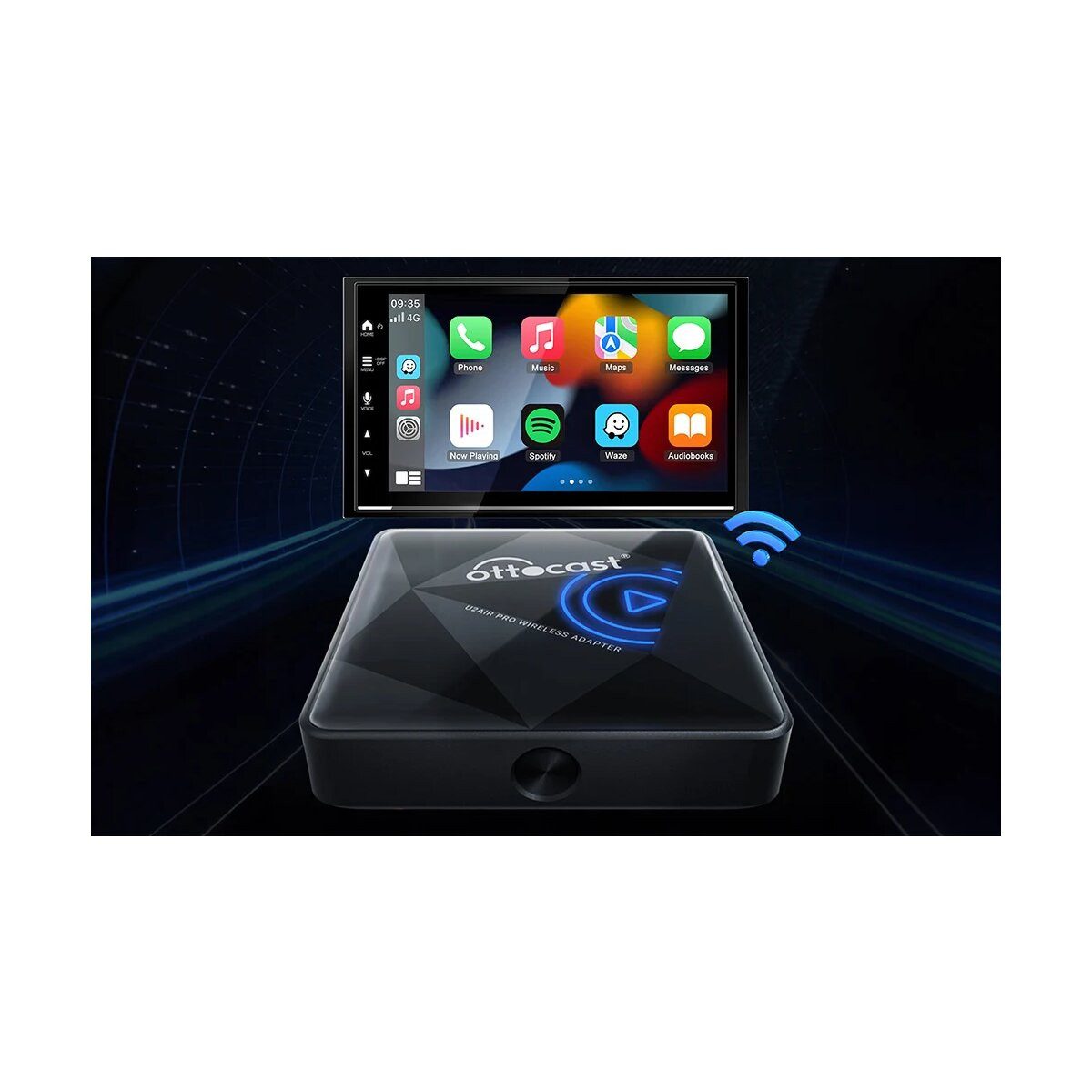 OTTOCAST Ottocast CP82 U2-AIR PRO Drahtloser CarPlay Adapter Auto-Adapter – Bild 4 von 5