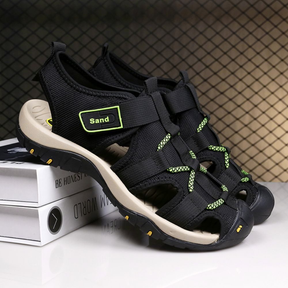 HUSK'SWARE Strandschuh (Atmungsaktive, rutschfeste Strandschuhe) Herren Outdoor-Sandalen – Luftig