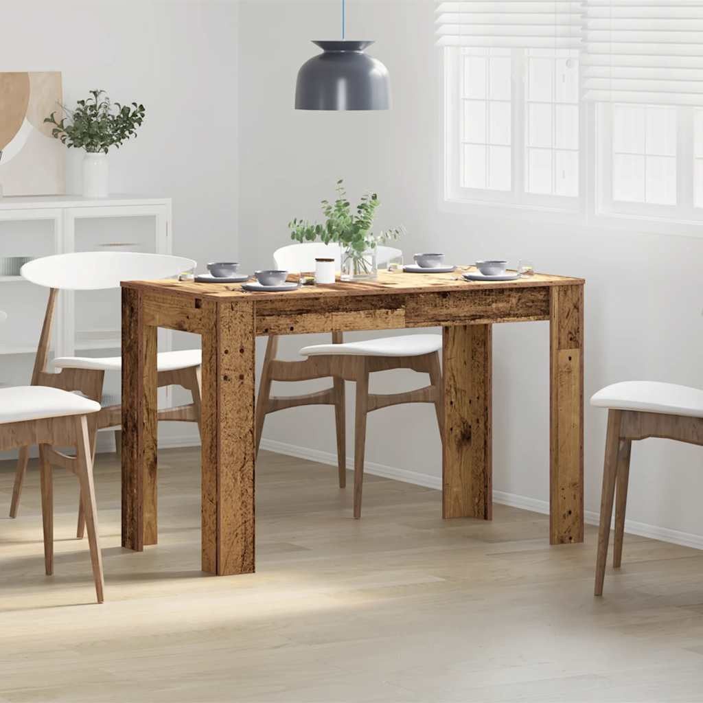 vidaXL Esstisch NA Esstisch Altholz-Optik 120x60x76 cm Spanplatte