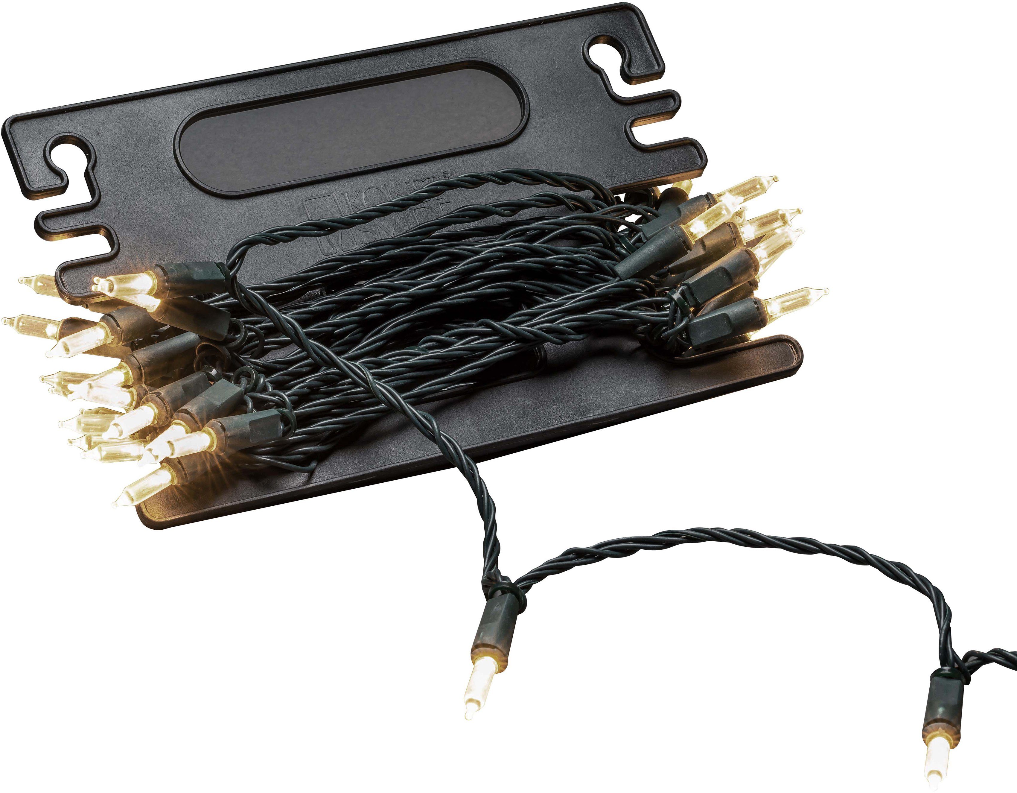 KONSTSMIDE LED-Lichterkette Weihnachtsdeko aussen, mit Aufroller, 80 warm w günstig online kaufen