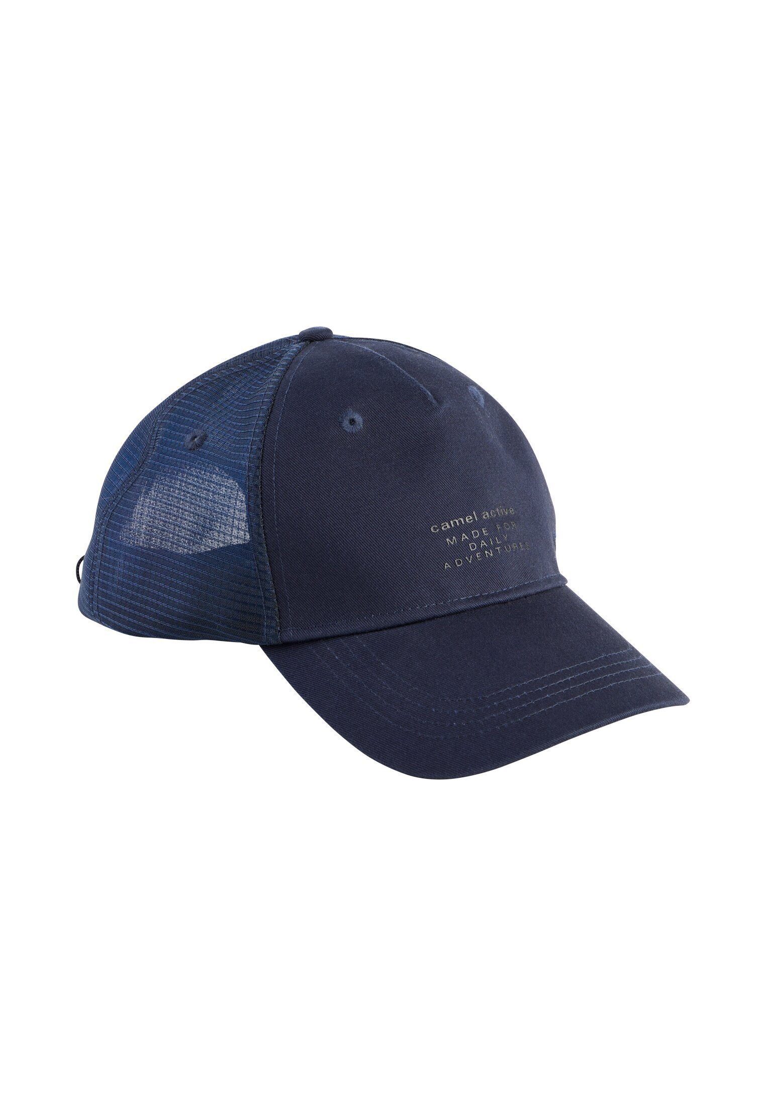 camel active Baseball Cap Cap aus reiner Baumwolle
