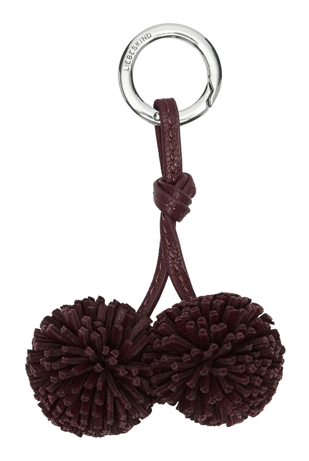 Liebeskind Berlin Schlüsselanhänger Pom Pom Keyring, aus echtem Leder