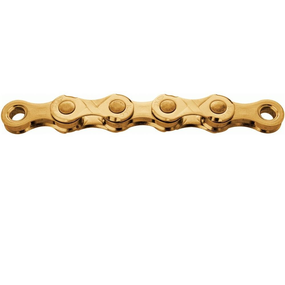 Fahrradkette KMC Kette E-Bike e12 Ti-N Gold für 12-fach 130-Glieder Farbe gold