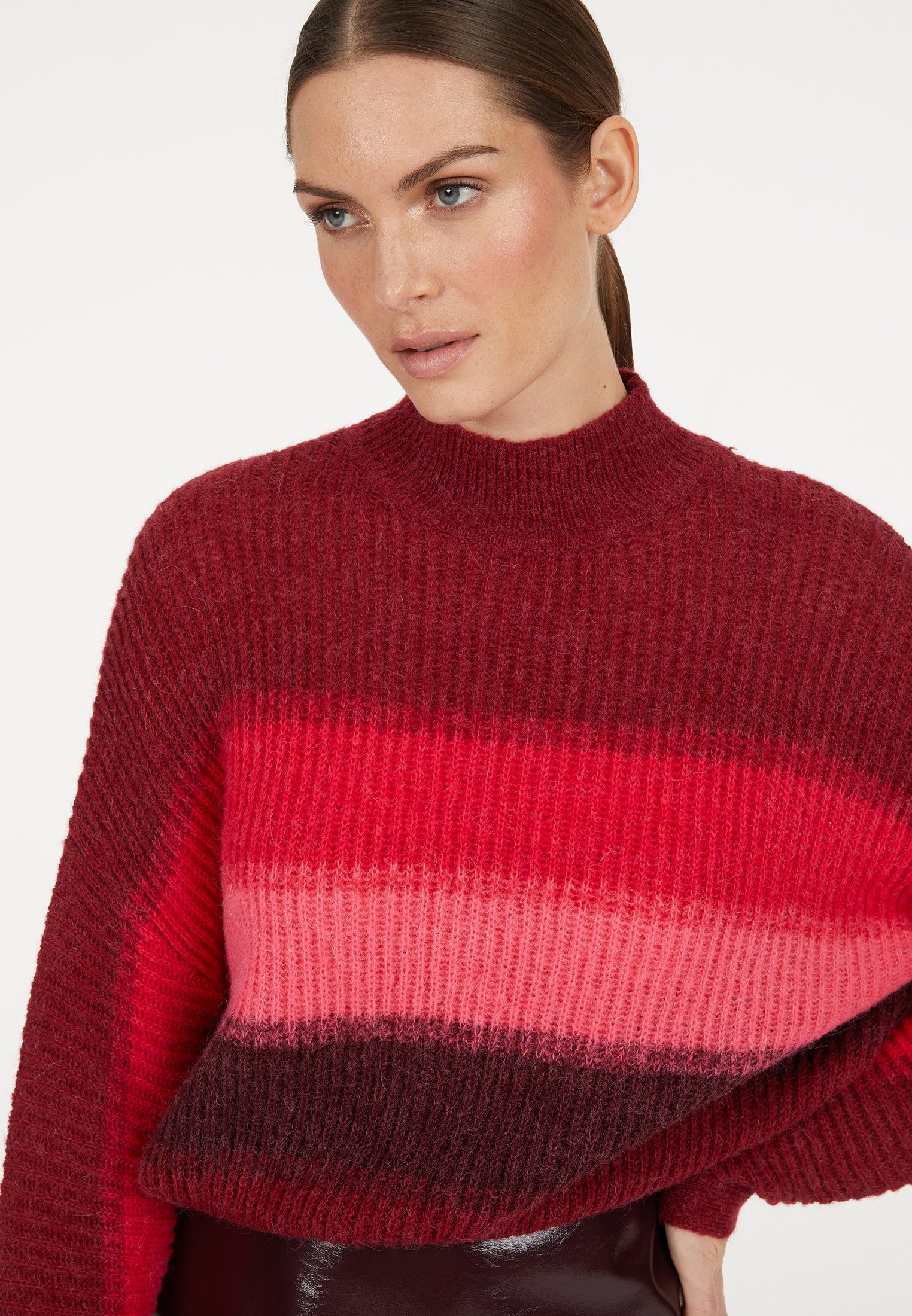 MARC AUREL Stehkragenpullover