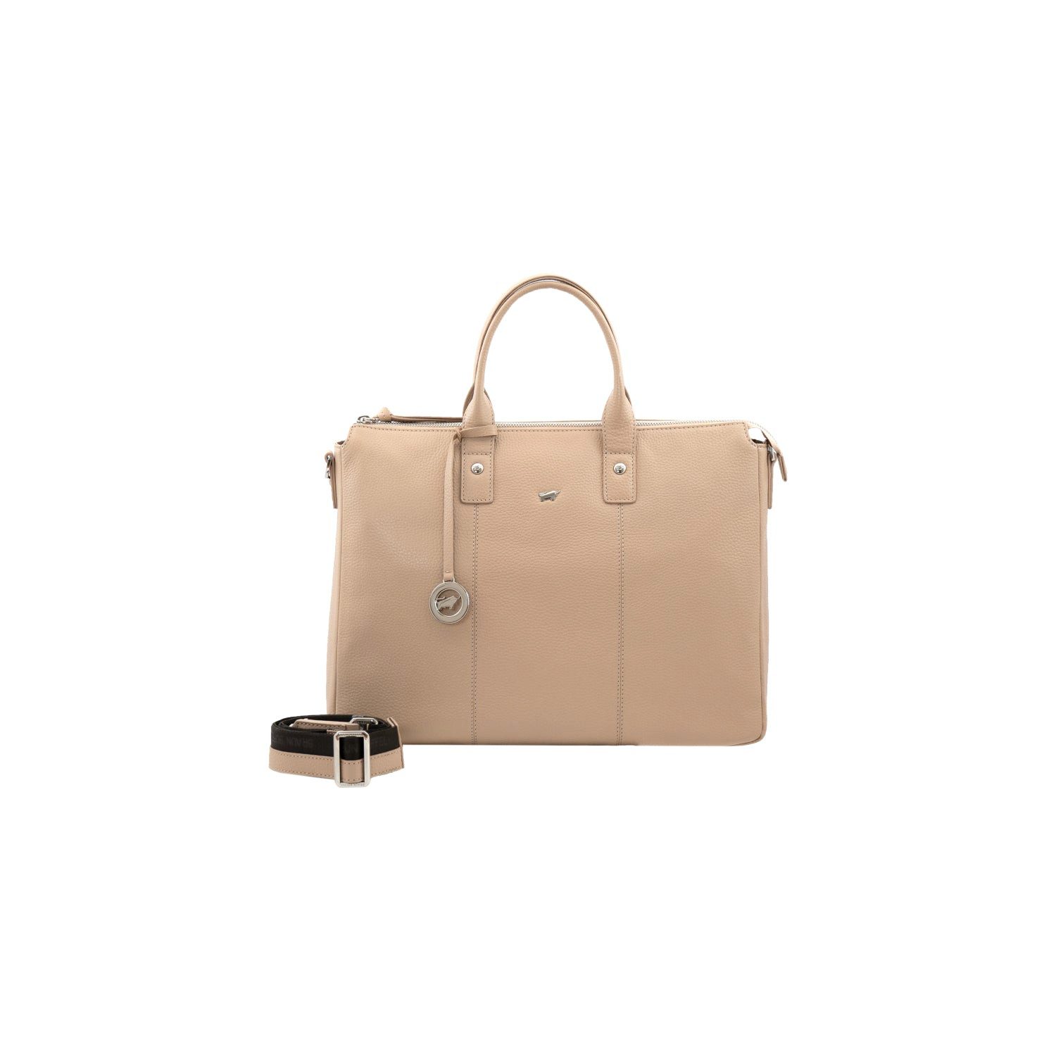 Braun Büffel Laptoptasche HANNA Business Tote creme