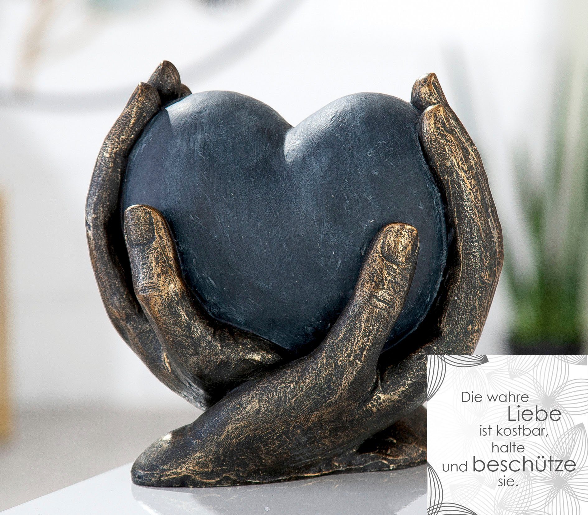Casablanca by Gilde Dekofigur Skulptur Herz günstig online kaufen