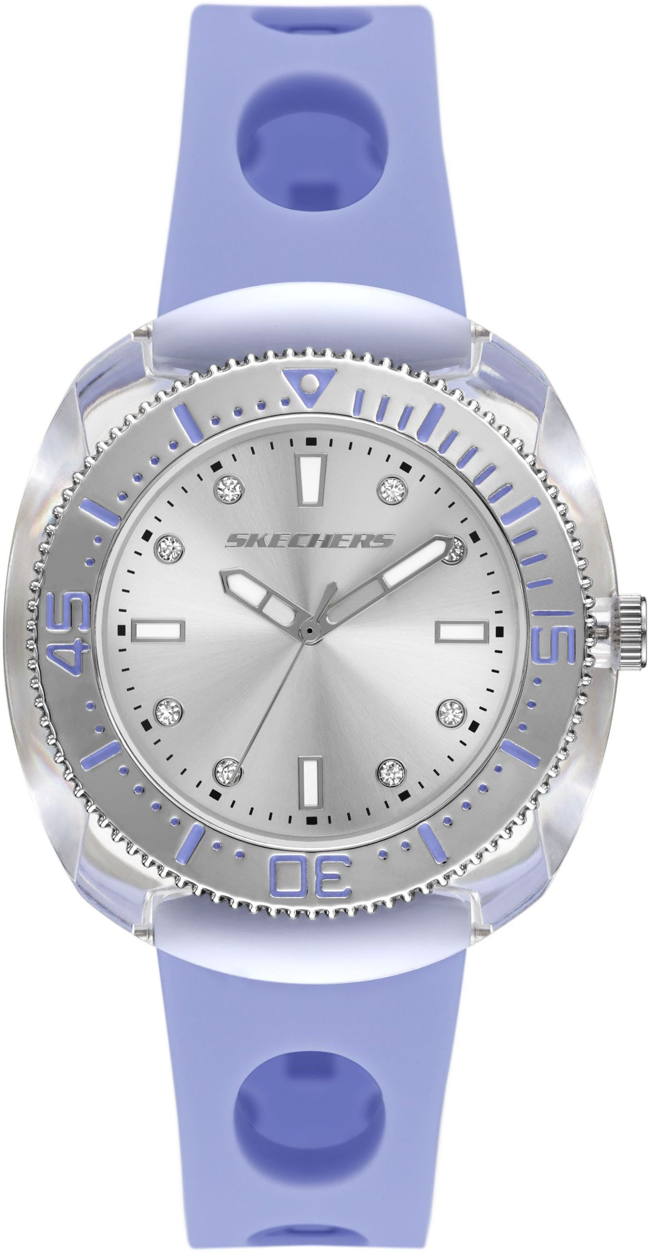 Skechers Quarzuhr PALMERA SR6321, Armbanduhr, Damenuhr, Silikonarmband, ana günstig online kaufen