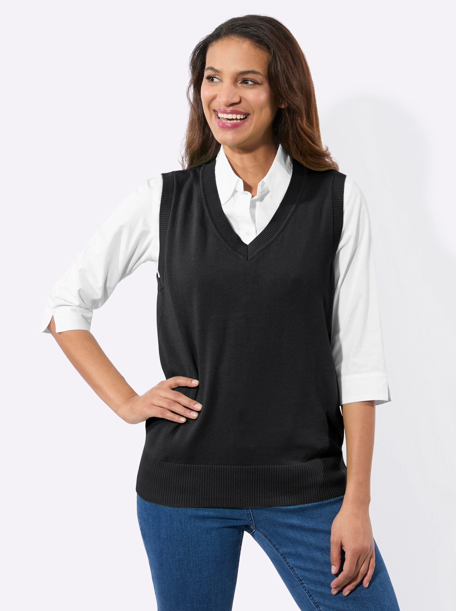 Witt Pullunder Pullunder Ärmellos Jersey