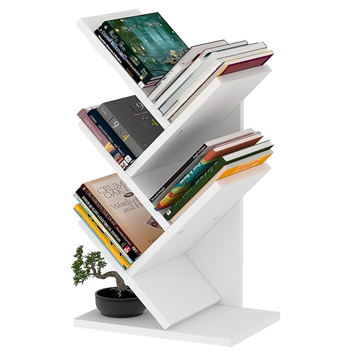 SURFOU Bücherregal Standregal mit 5 Ebenen günstig online kaufen