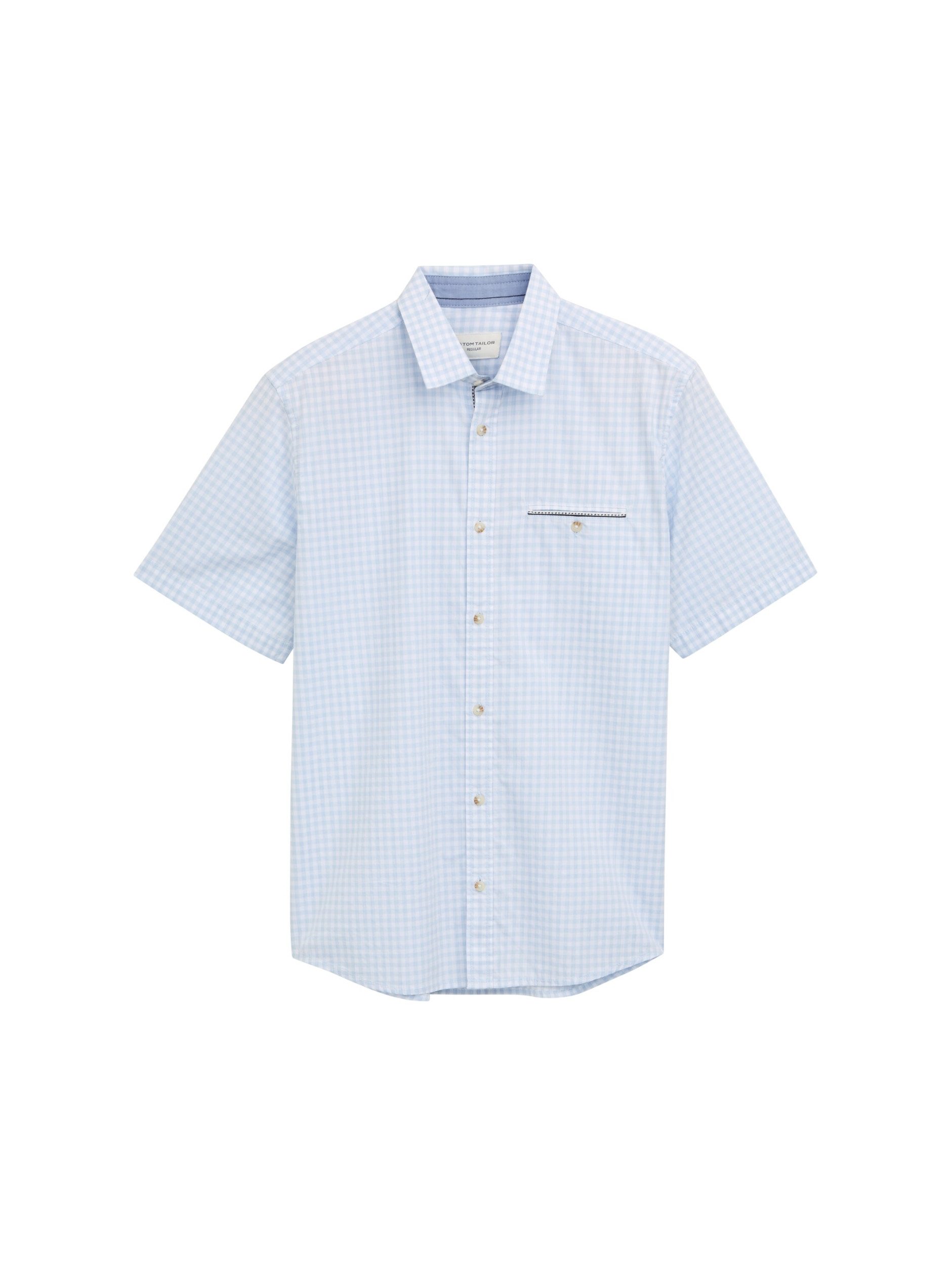 TOM TAILOR Kurzarmhemd vichy checked shirt