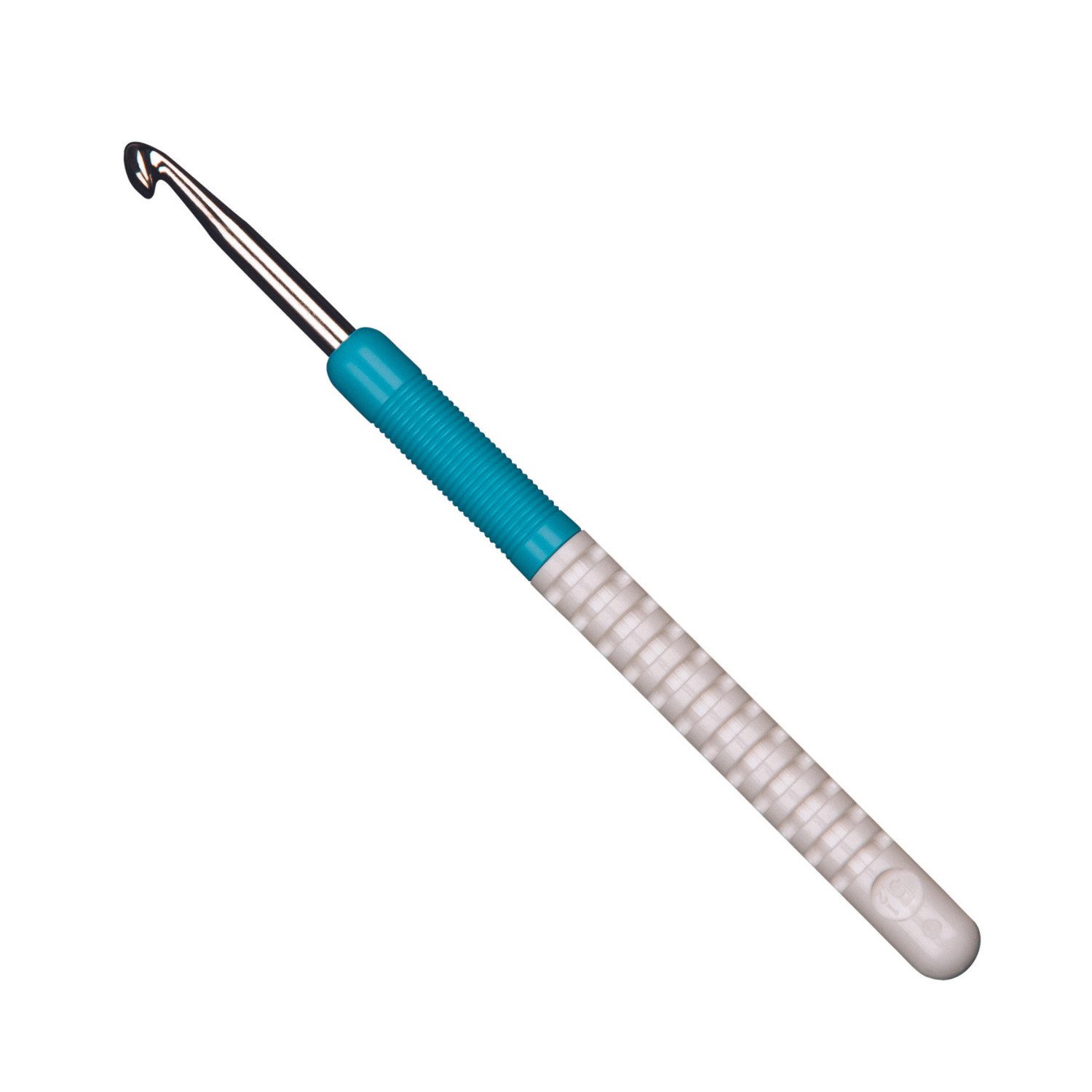 addi Häkelnadeln addiColour Wollhäkelnadel mit ergonomischem Griff, Häkelnadel mit Griff in verschiedenen Stärken, Wollhäkelnadel, Kunststoffgriff, drehbar, Aluminiumhaken eloxiert