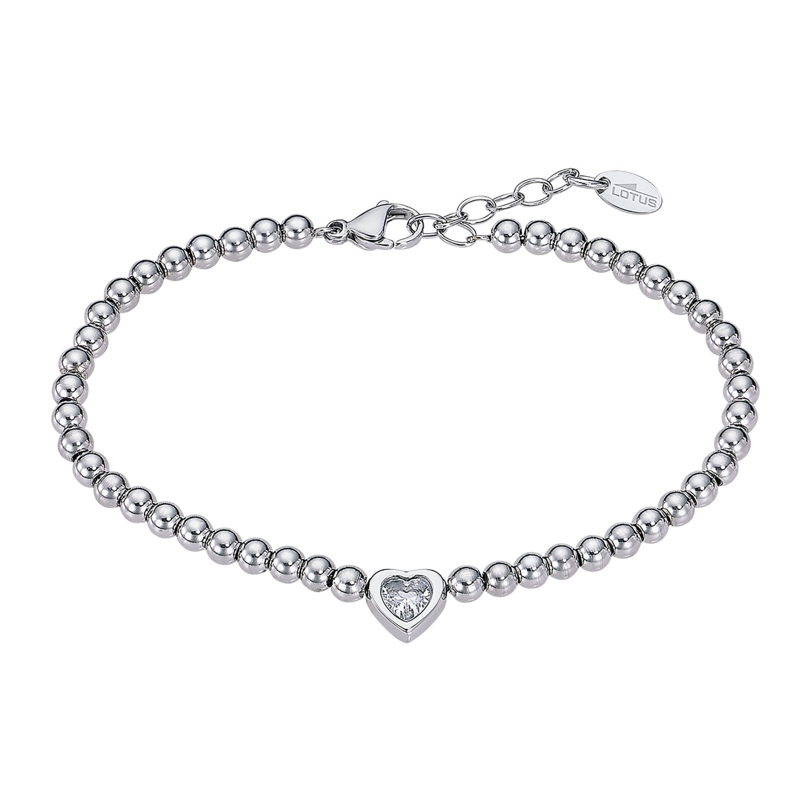 Lotus Armband Urban Woman - Herz, mit Glasstein