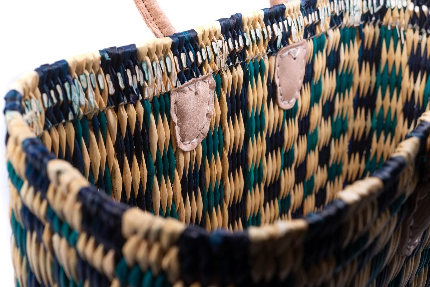 El Puente Einkaufskorb Souk-Tasche "Smara", Handmade, Handmade