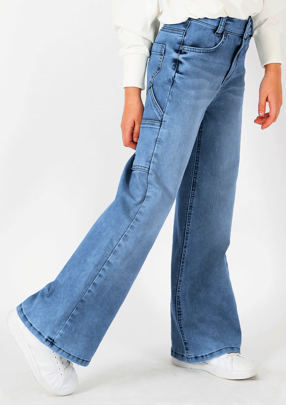 BLUE EFFECT Weite Jeans im Worker Style slim fit